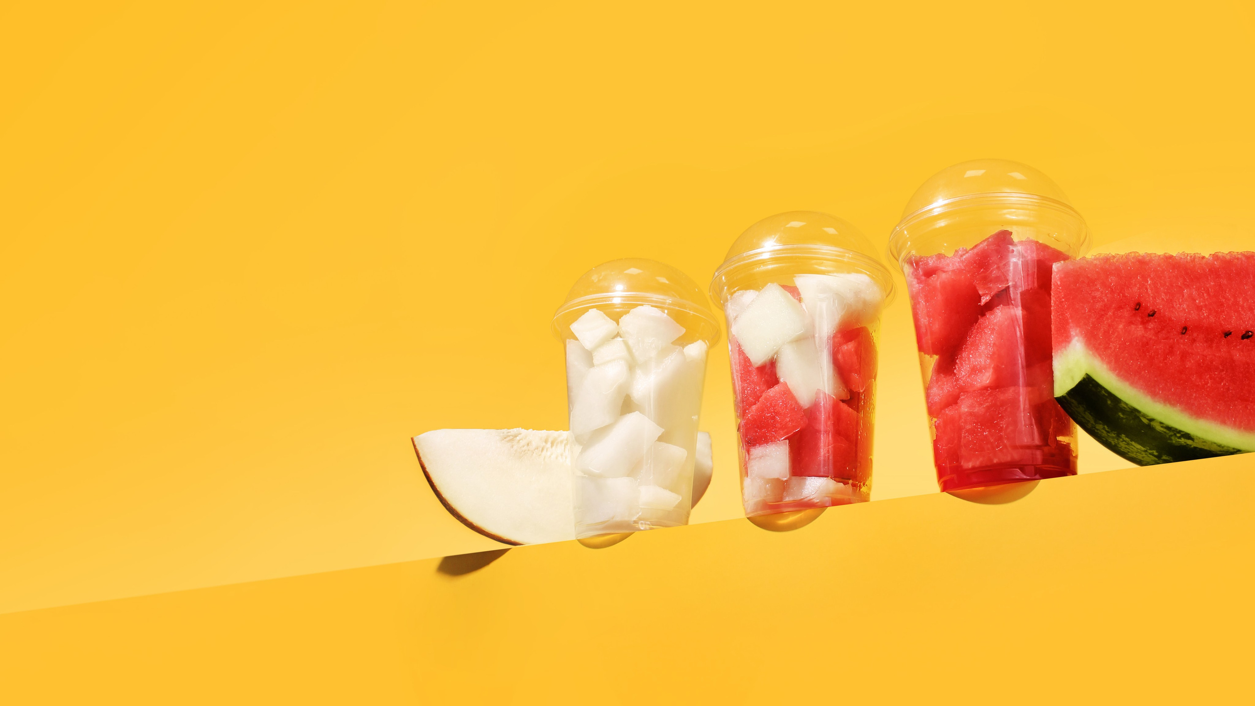 Melon and watermelon