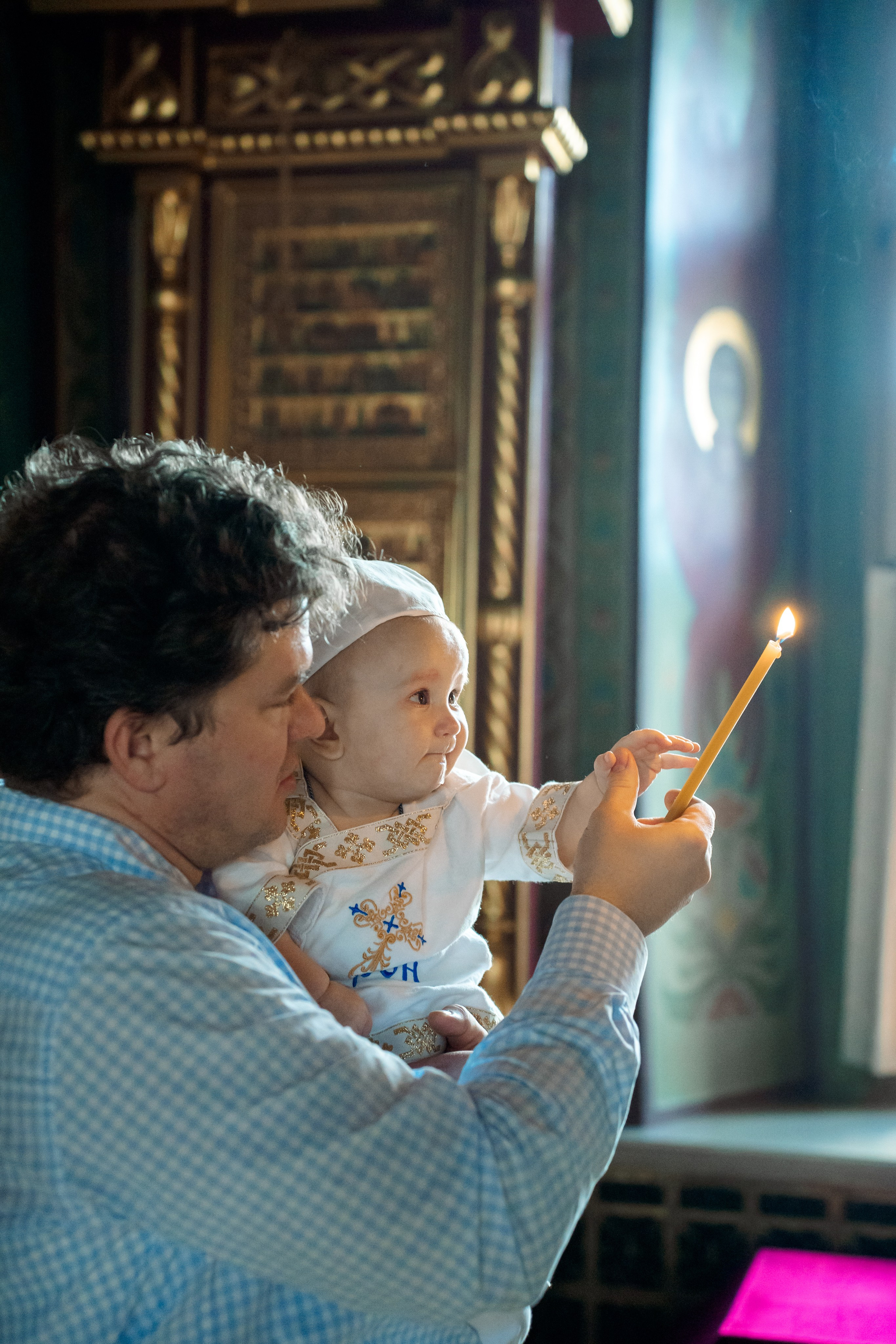 Крещение Мирона. Фотограф Казакова Анастасия