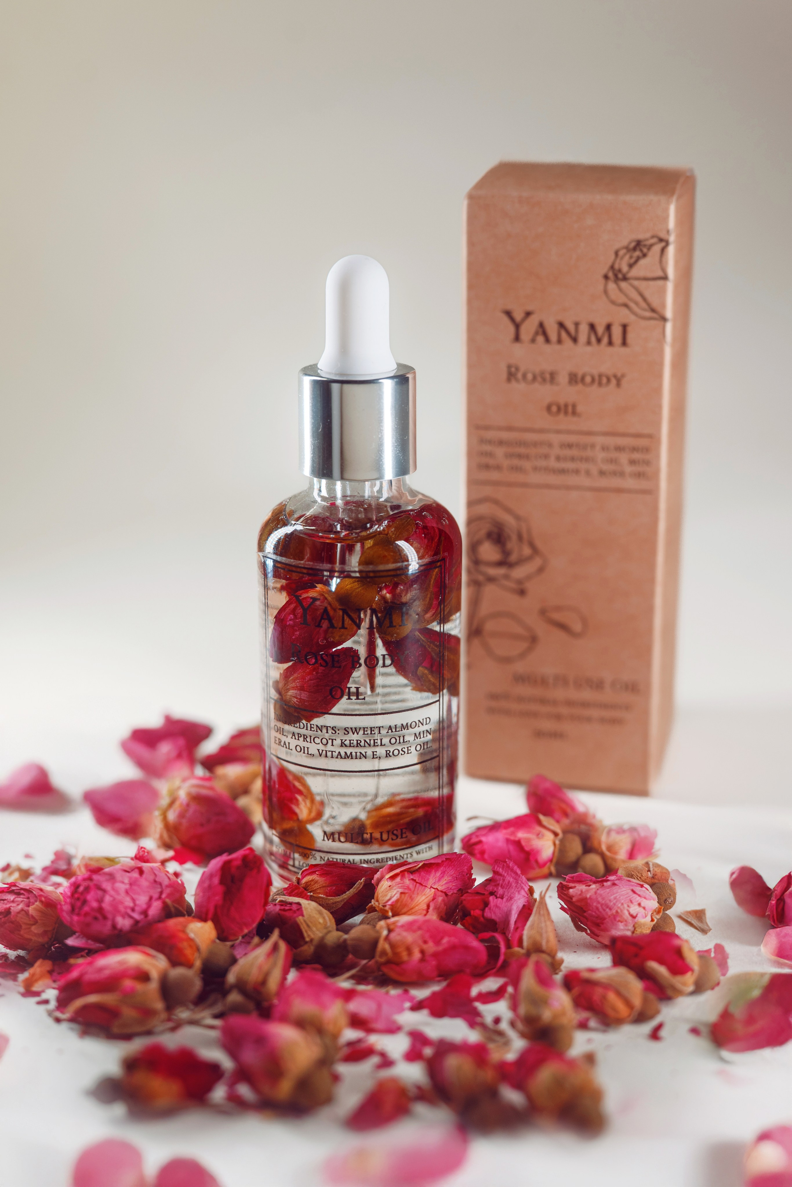 Масла для тела Yanmi. Контент для Ozon и WB. Главная