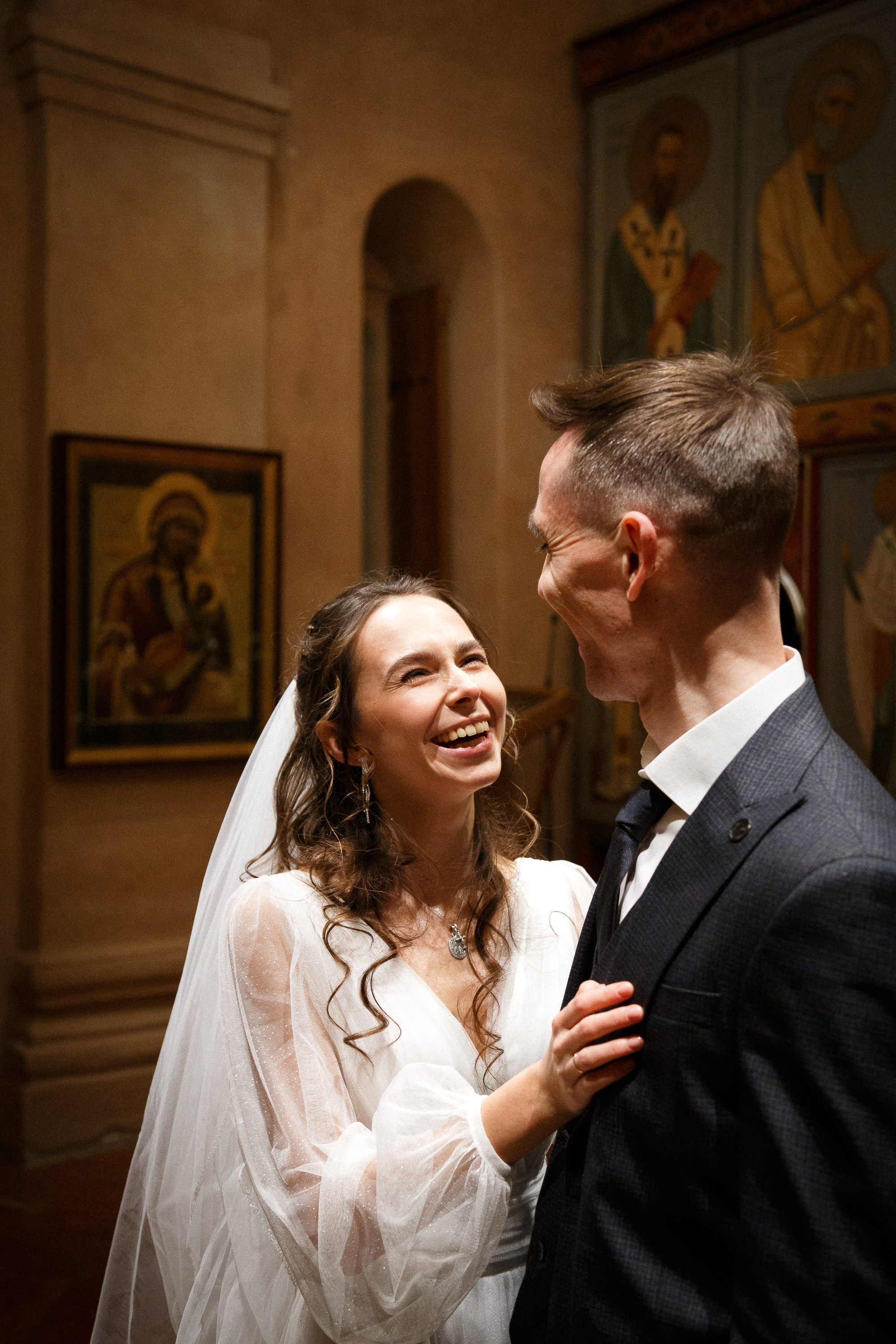 Венчание в храме Антипы Пергамского