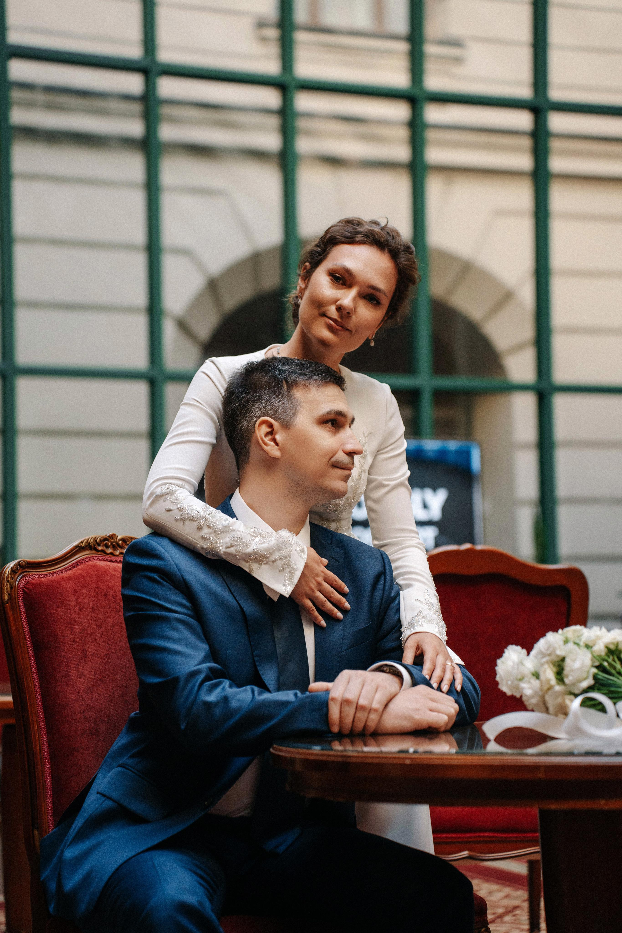 Свадебная фотосессия в гостинице Националь (сборы невесты)