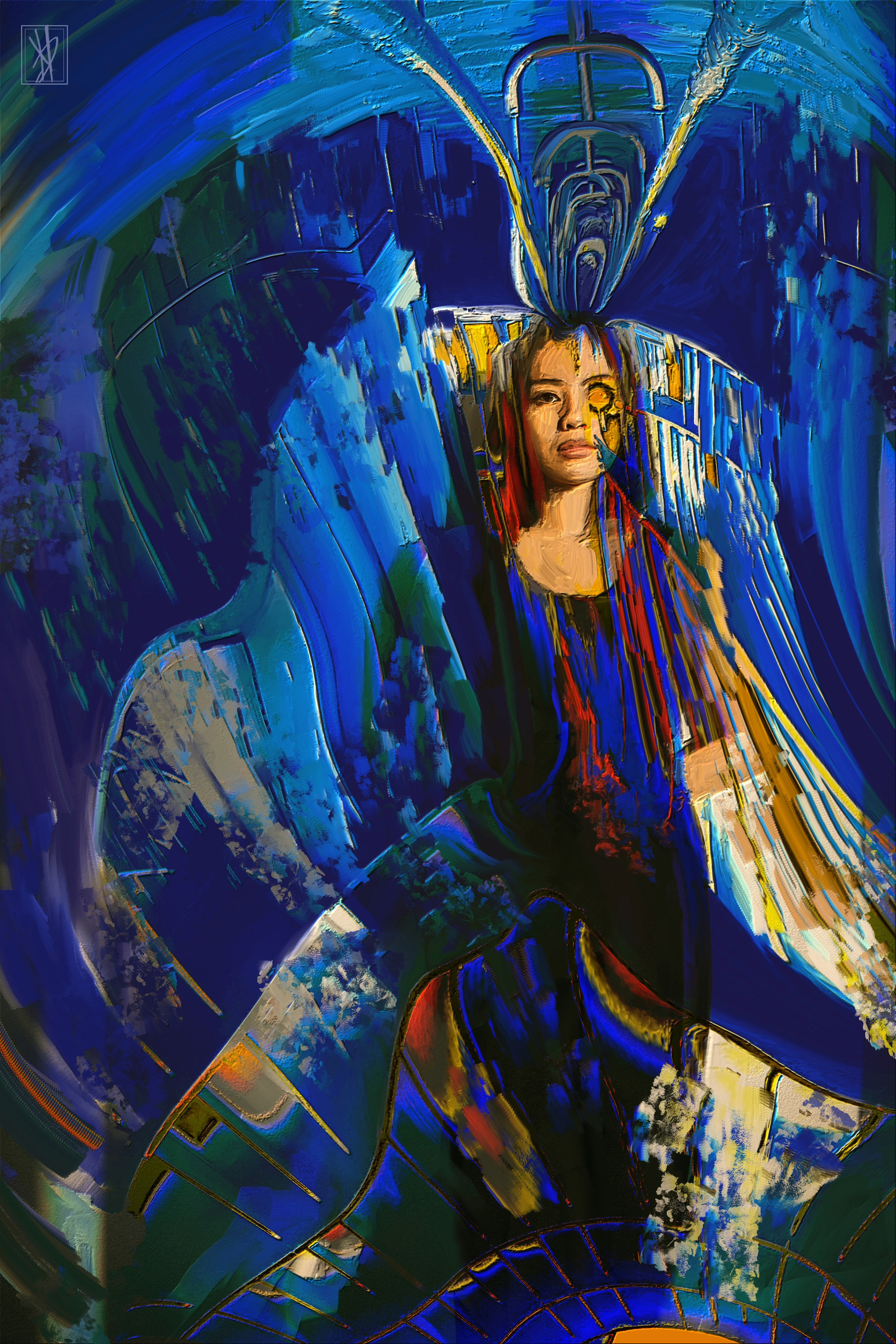 The Azure Void. Yulia Yurchevskaya | Art Director & Visual Visionary