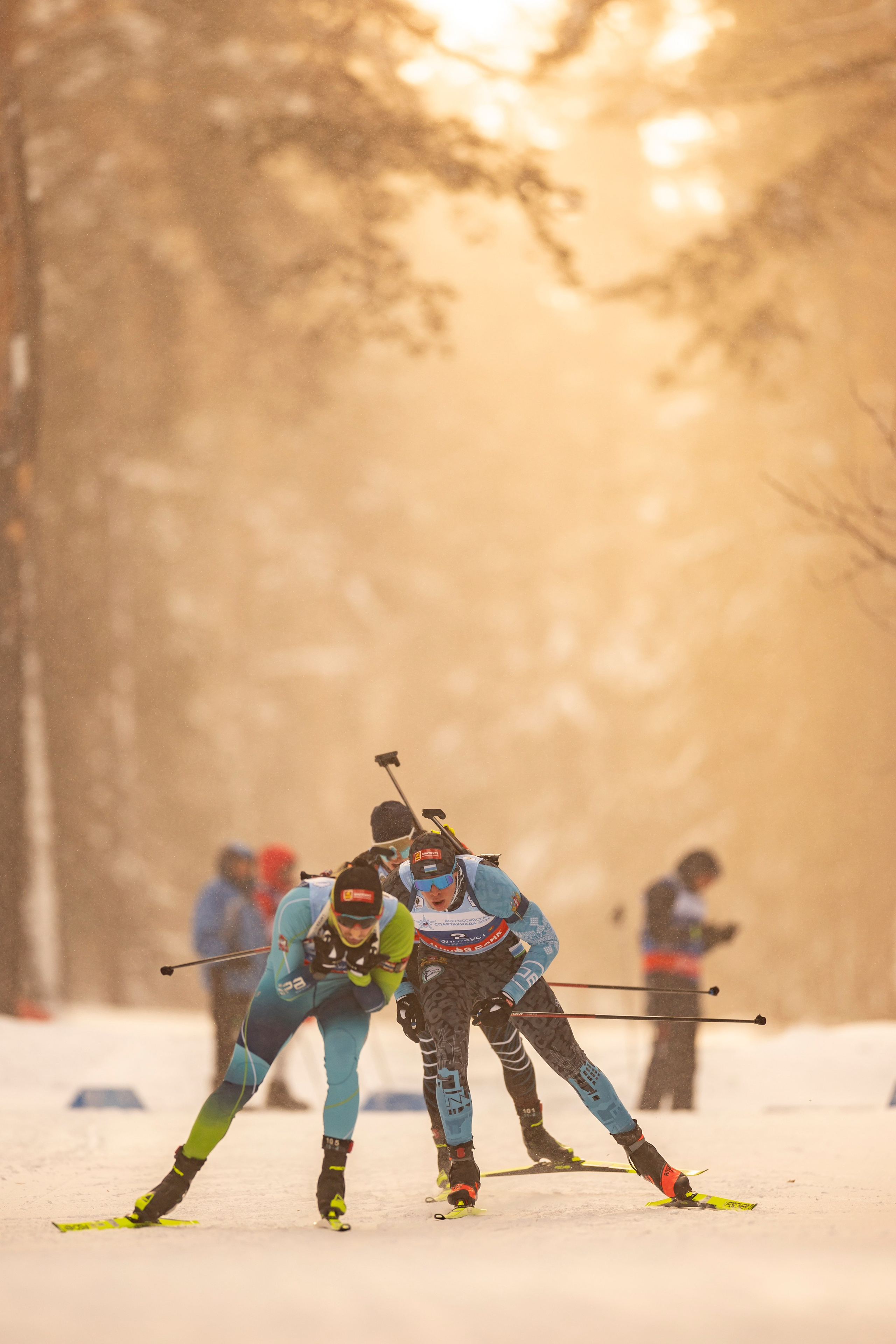 Всероссийская спартакиада по биатлону. Мужчины. Гонка преследования. Спортивный репортажный фотограф Казань Нафис Сиразетдинов