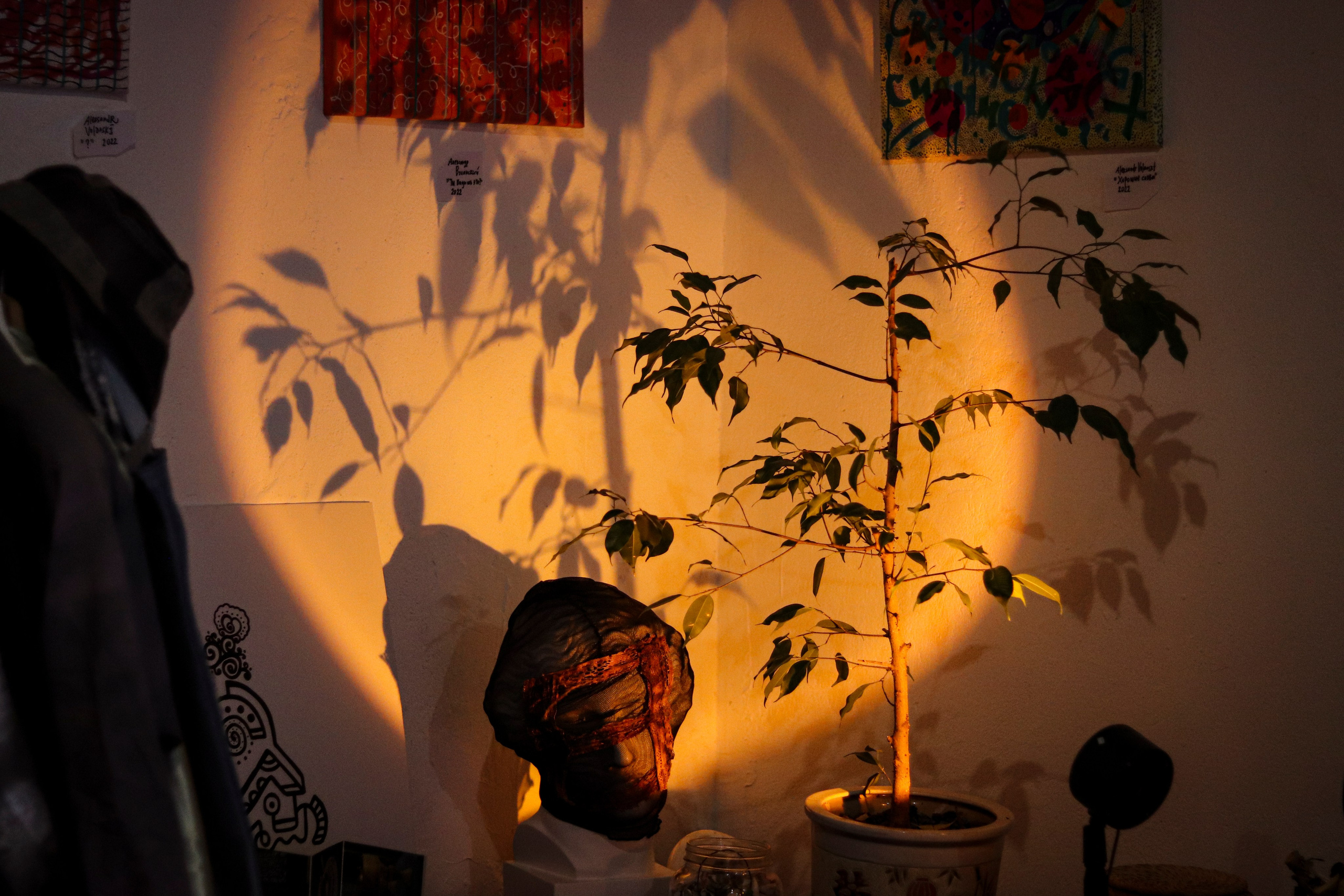 Выставка Алима Юсупова в квартире «Мира». Ивентный фотограф в Санкт-Петербурге Олег Комков