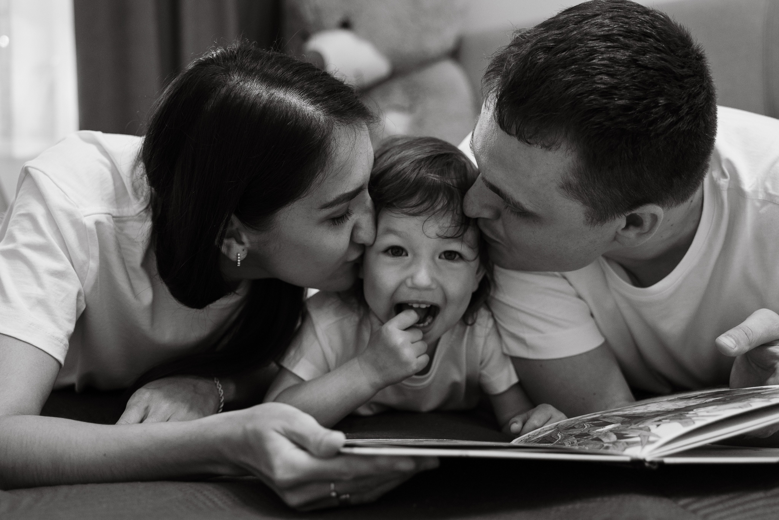 Гузель с семьей. Фотограф Ксения Огородова портфолио