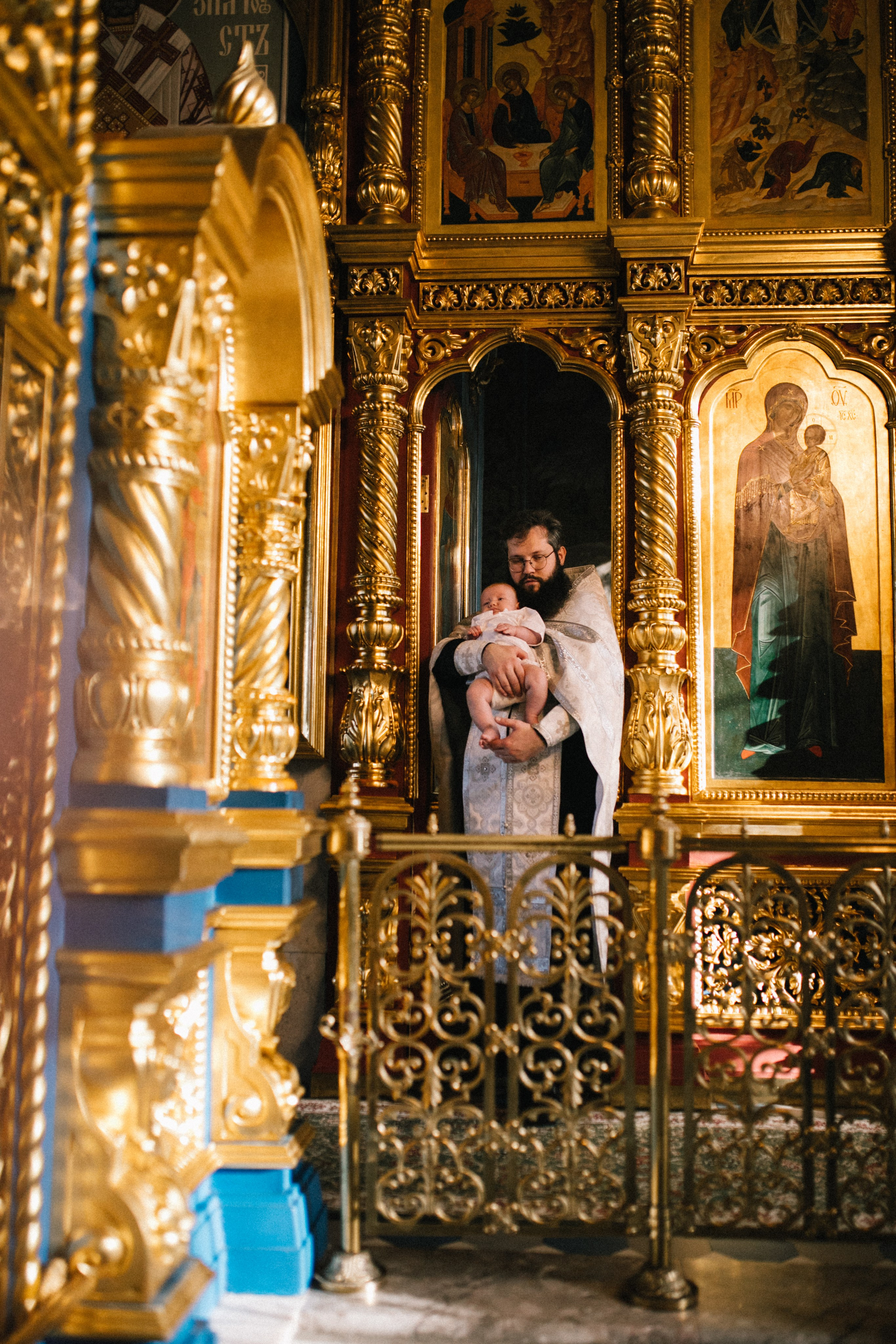 Фотосессия крещения. Фотограф Лебедева Наталья