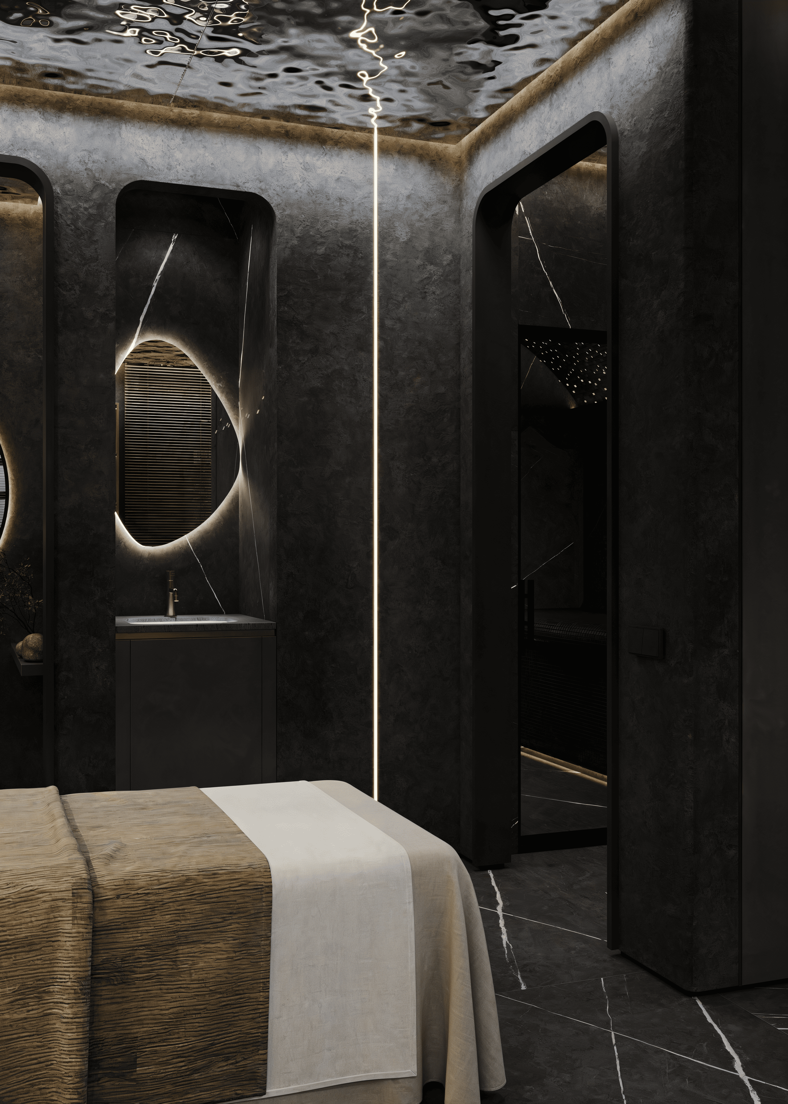 Спа салон IRDO г. Пермь. 3D Визуализация интерьера