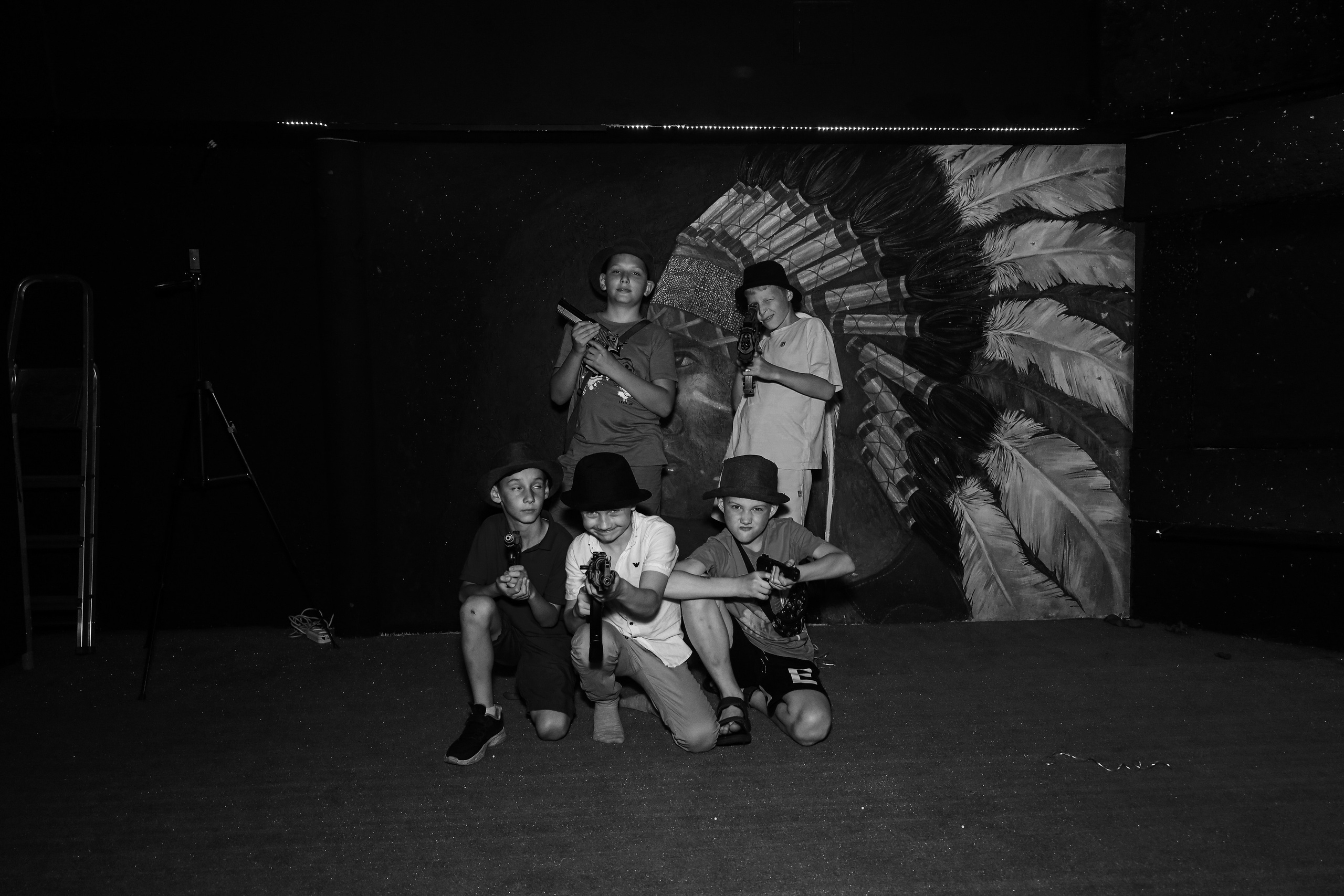 День рождение в стрелковом клубе. Фотограф Надршина Лилия