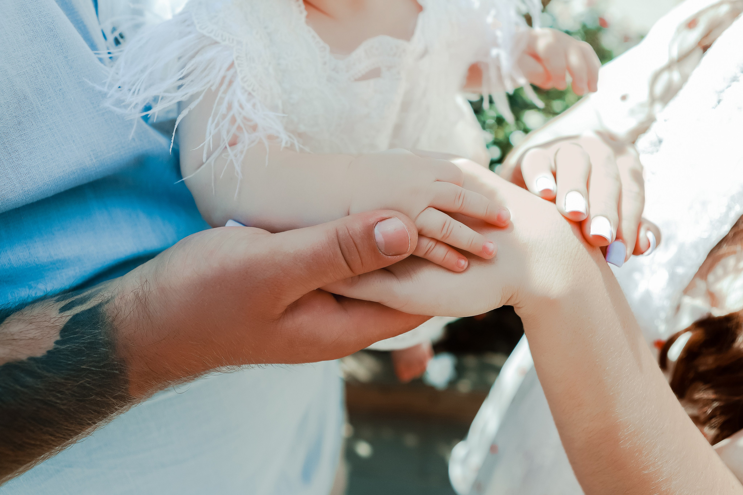 Таинство Крещения Отца и Дочери. Свадебный фотограф Евгения Фролова г. Каменск-Шахтинский, Донецк, Ростов