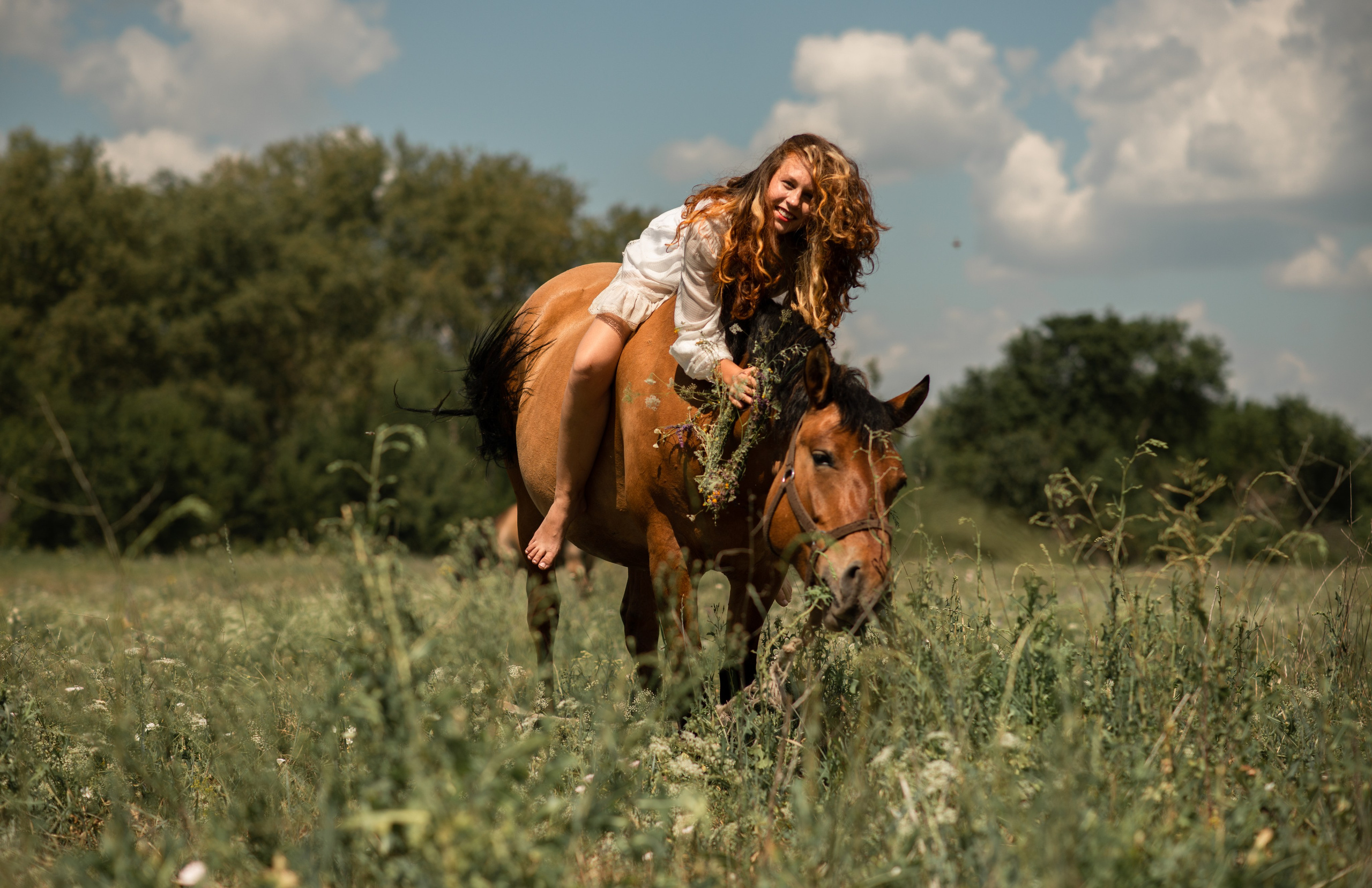 Купала в Родославном. Конный фотограф в Саратове Юлия Иванова