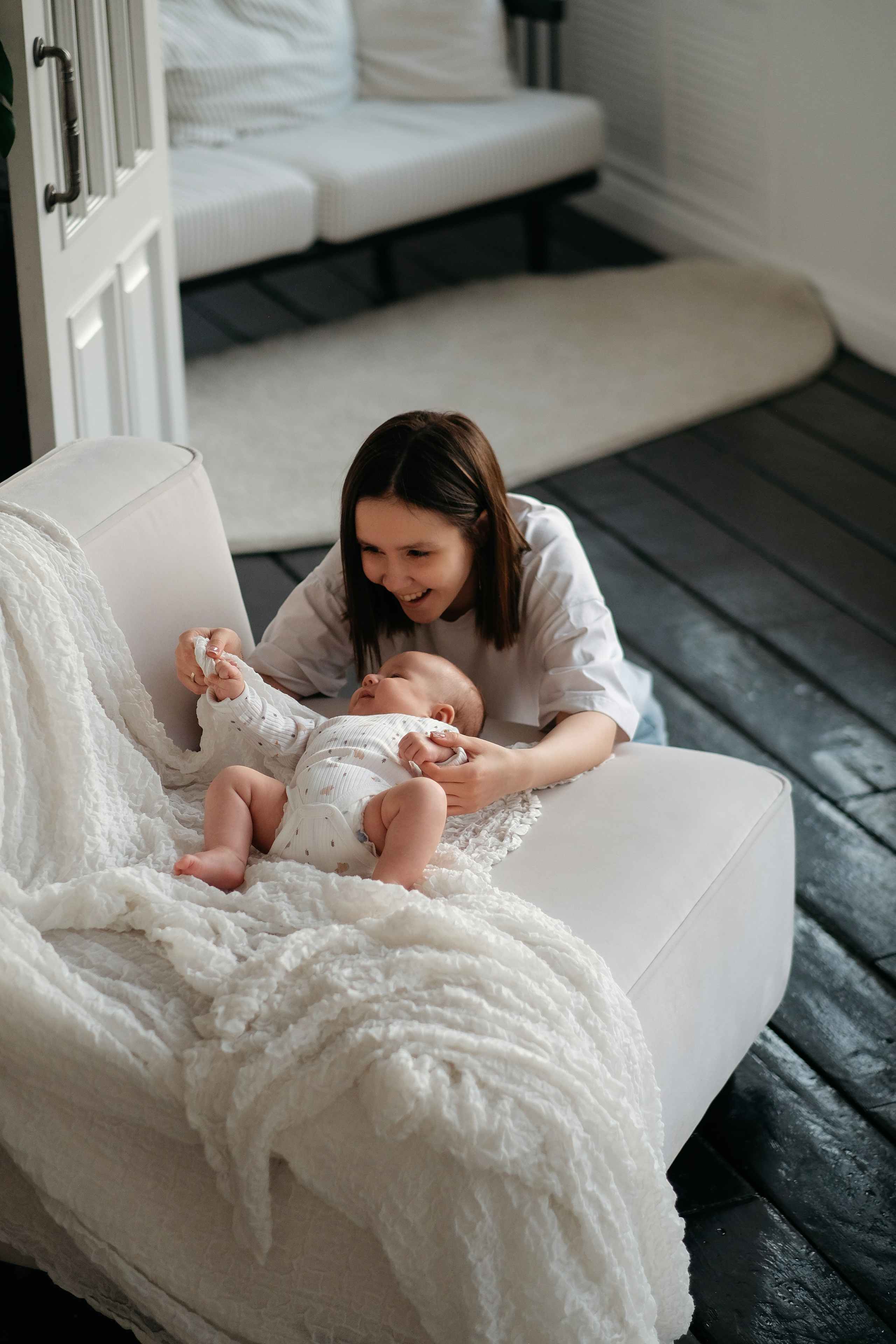 Настя Женя и Артем. Фотограф беременности и Newborn в Екатеринбурге Марина Добровольская