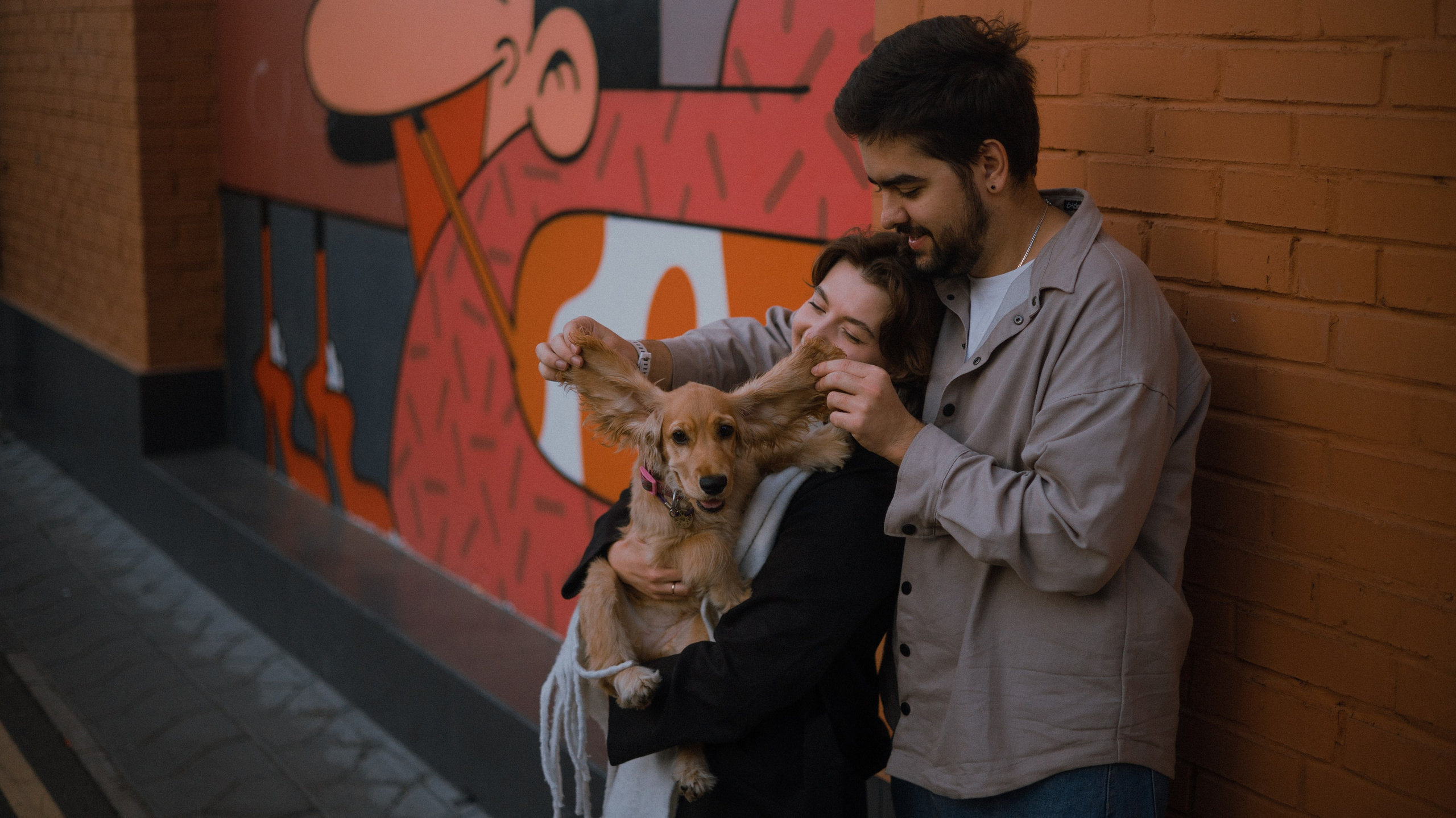 Аня, Андрей и Юта. Фотограф-анималист Богданова Полина
