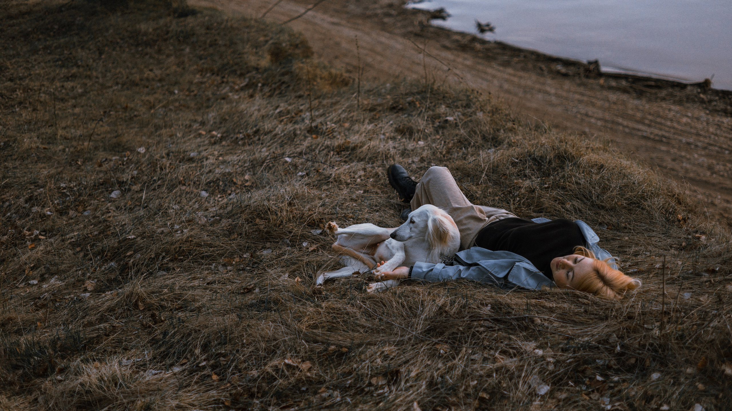 Настя и Бейда. Фотограф-анималист Богданова Полина