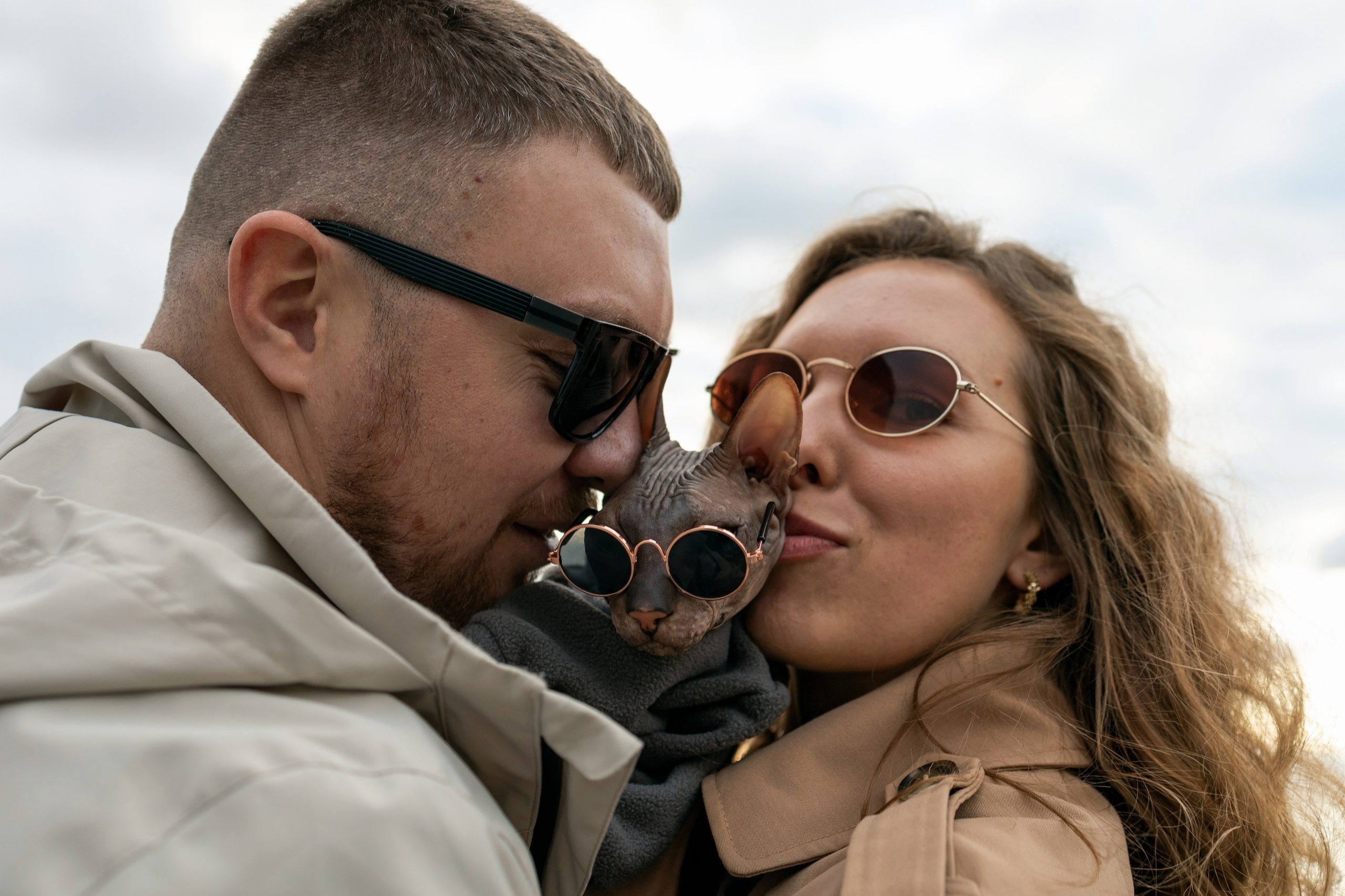 Пётр, Мария и кот Рич. Портретный фотограф и Love story в Сочи