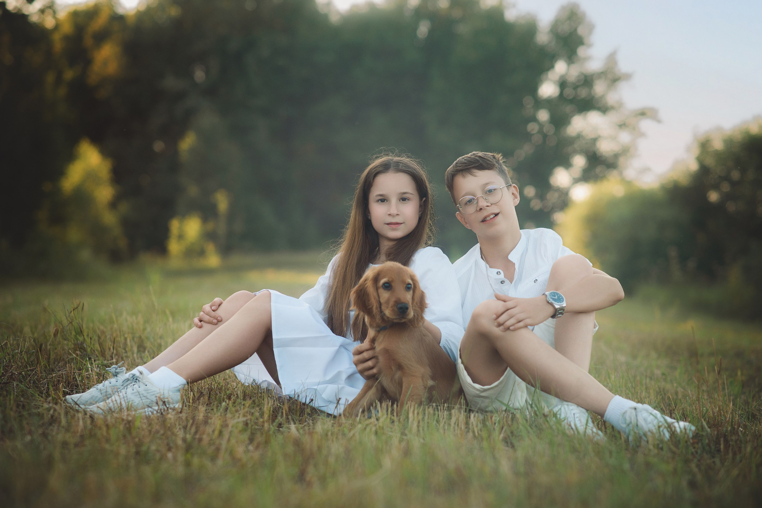 Наташа, Агата, Назар и Август — 17.07.2025. Фотограф — Анималист | Анна Абрамова