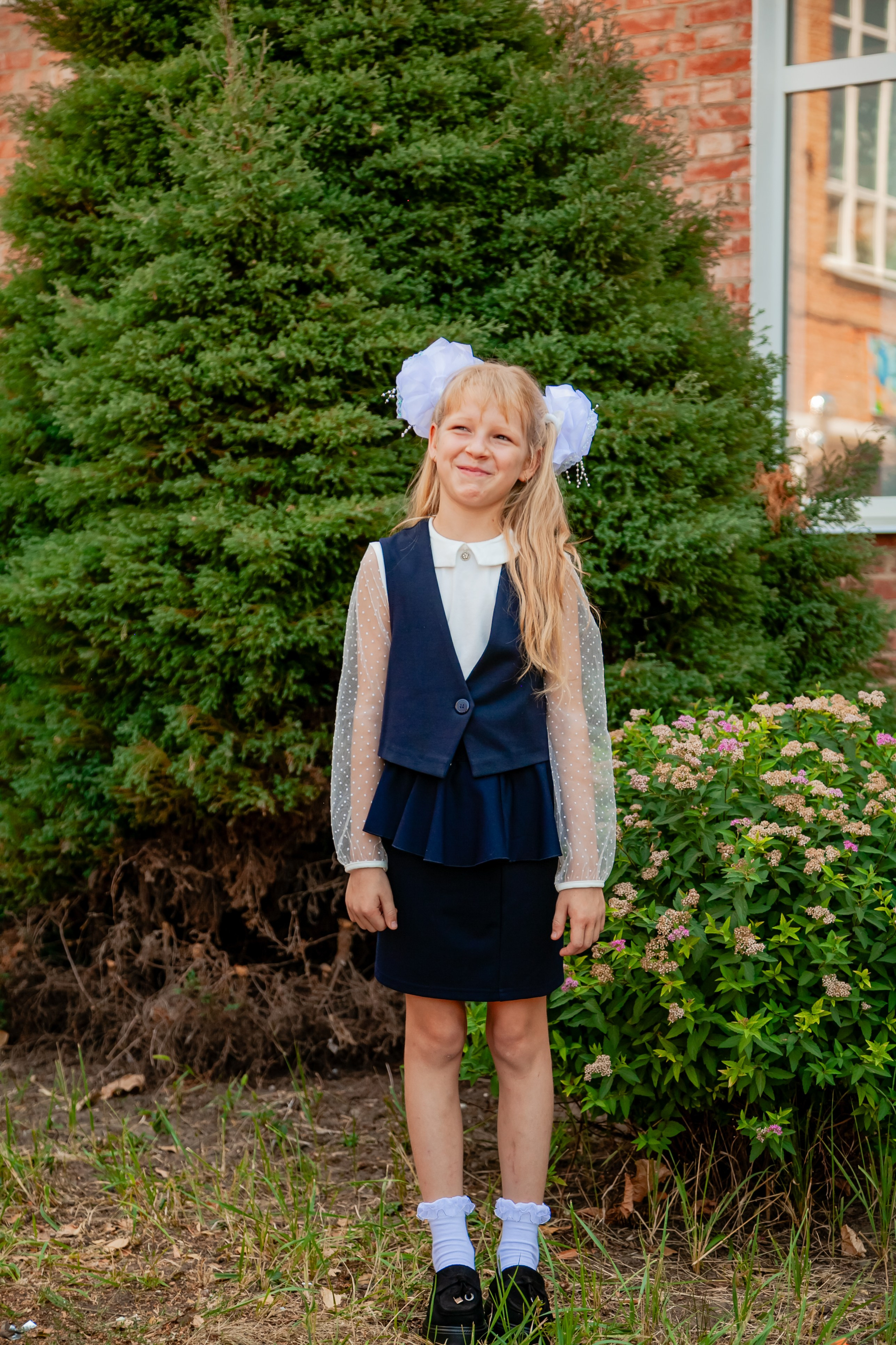 1 сентября линейка. Свадебный и семейный фотограф в Армавире