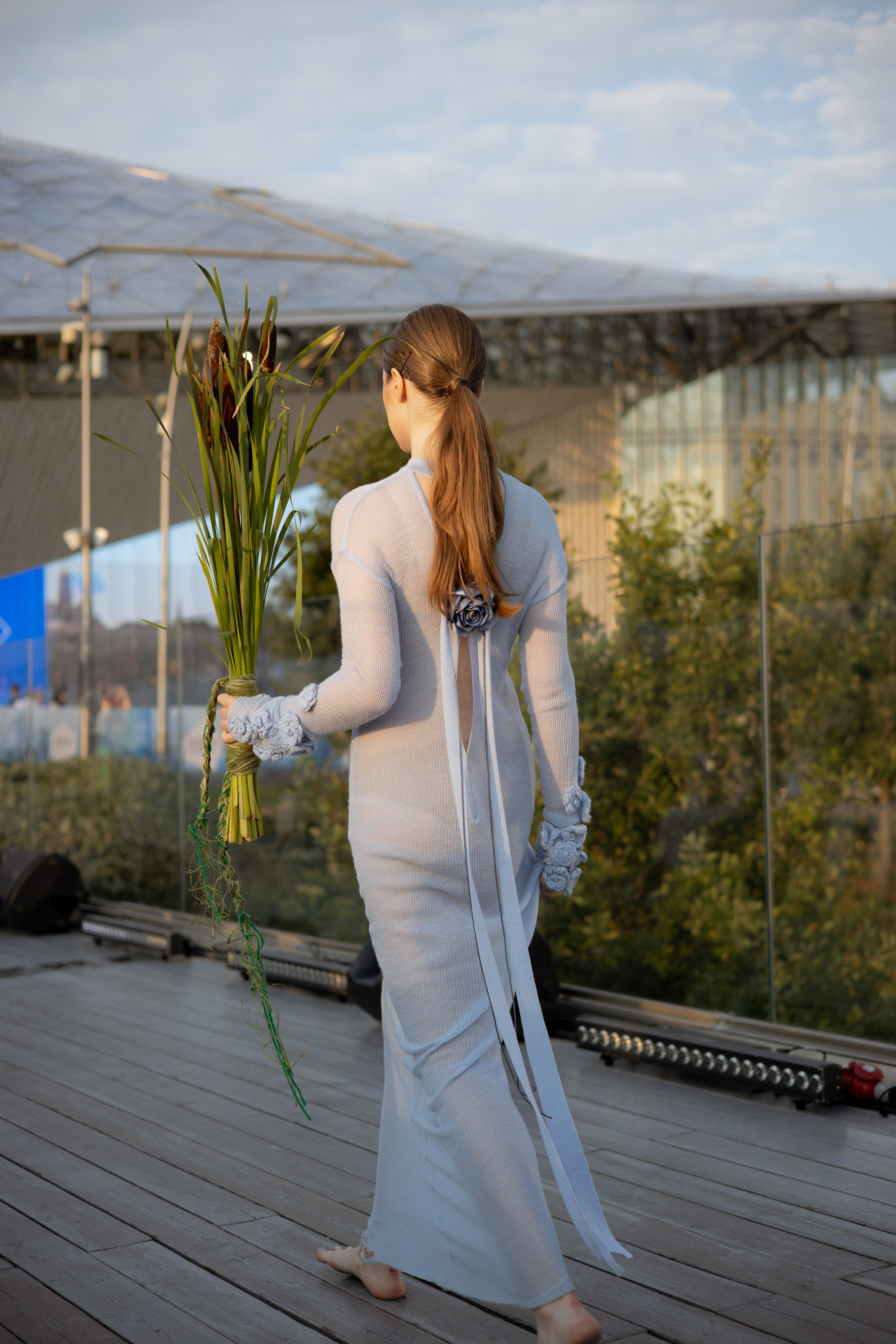 Модный показ. Парящий мост. Оформление свадеб, декор свадеб Вера Маркова, Москва