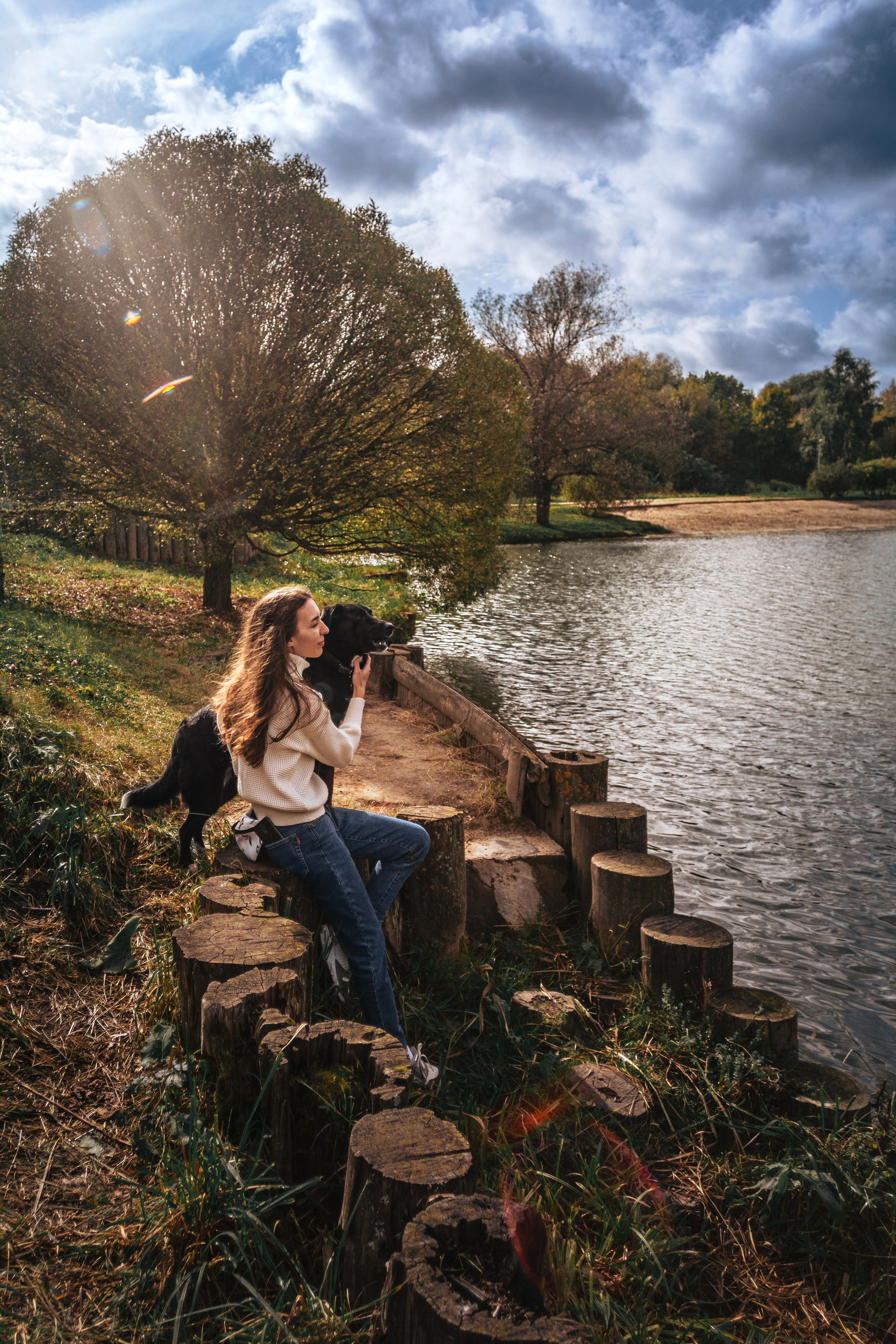 Юля и Фортуна. Фотограф-анималист Татьяна Степанова