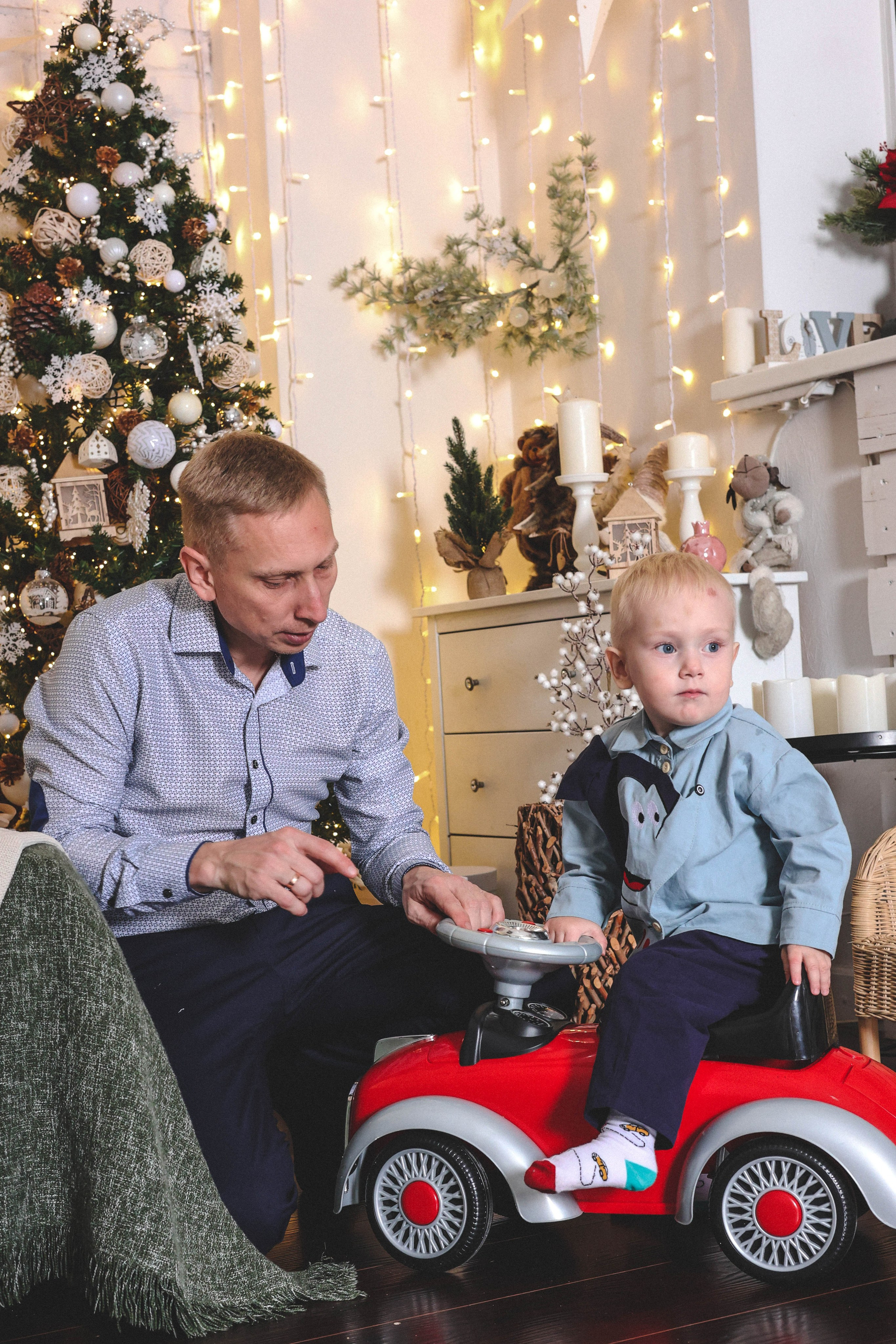 Новогодняя история «Мария и ее семья». Фотограф в Москве Анастасия Калинина
