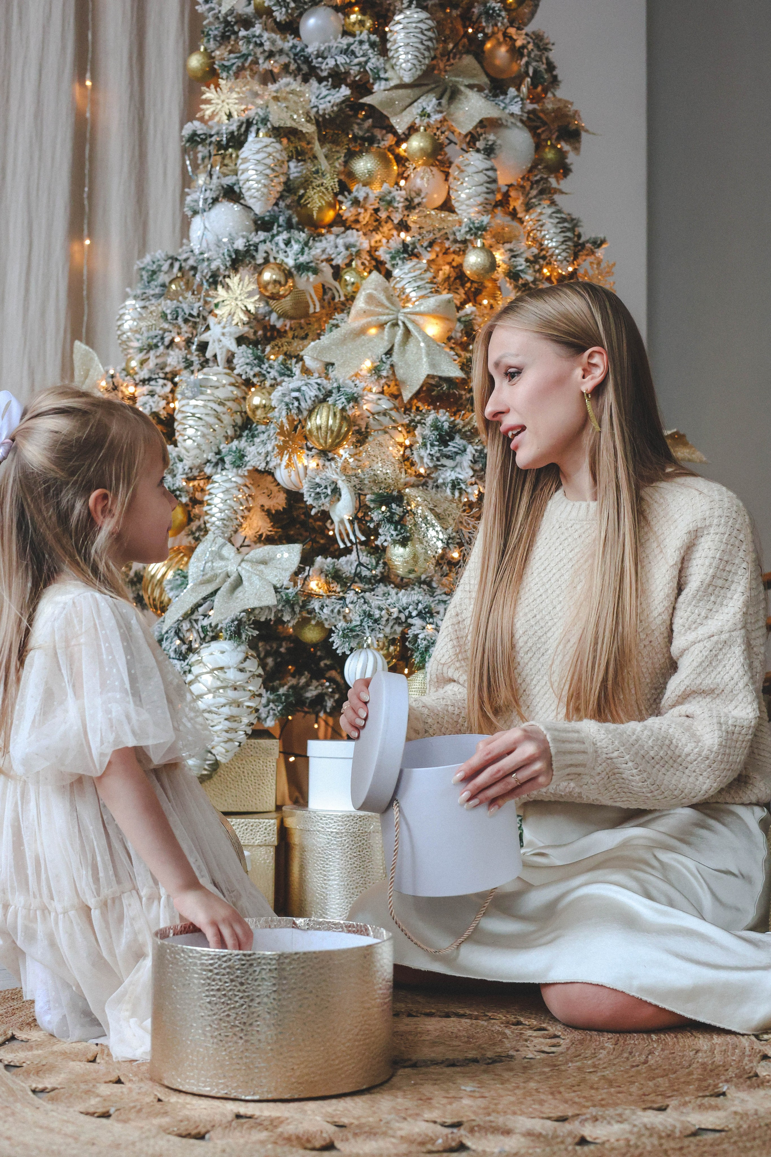 Новогодняя история «Кира и ее семья». Фотограф в Москве Анастасия Калинина