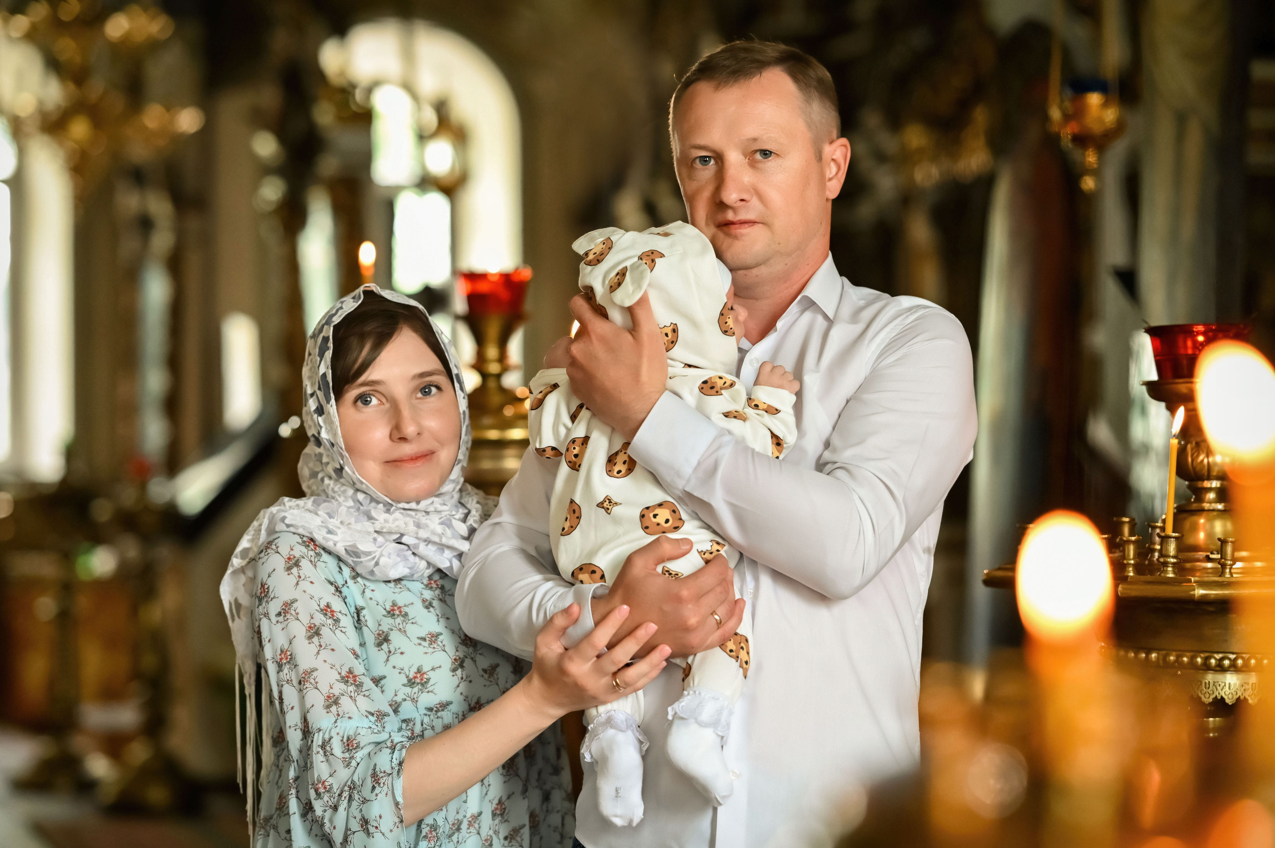 Крещение Владимира. Семейный фотограф в г. Воскресенск Наталия Молева