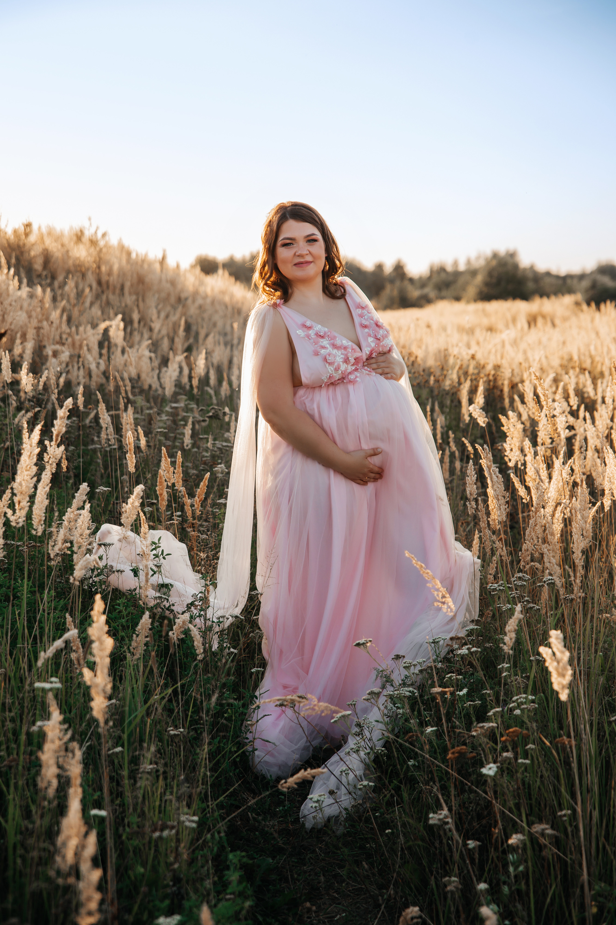 Съемка беременности на природе. Свадебный и семейный фотограф в Витебске Наталья Мамойко