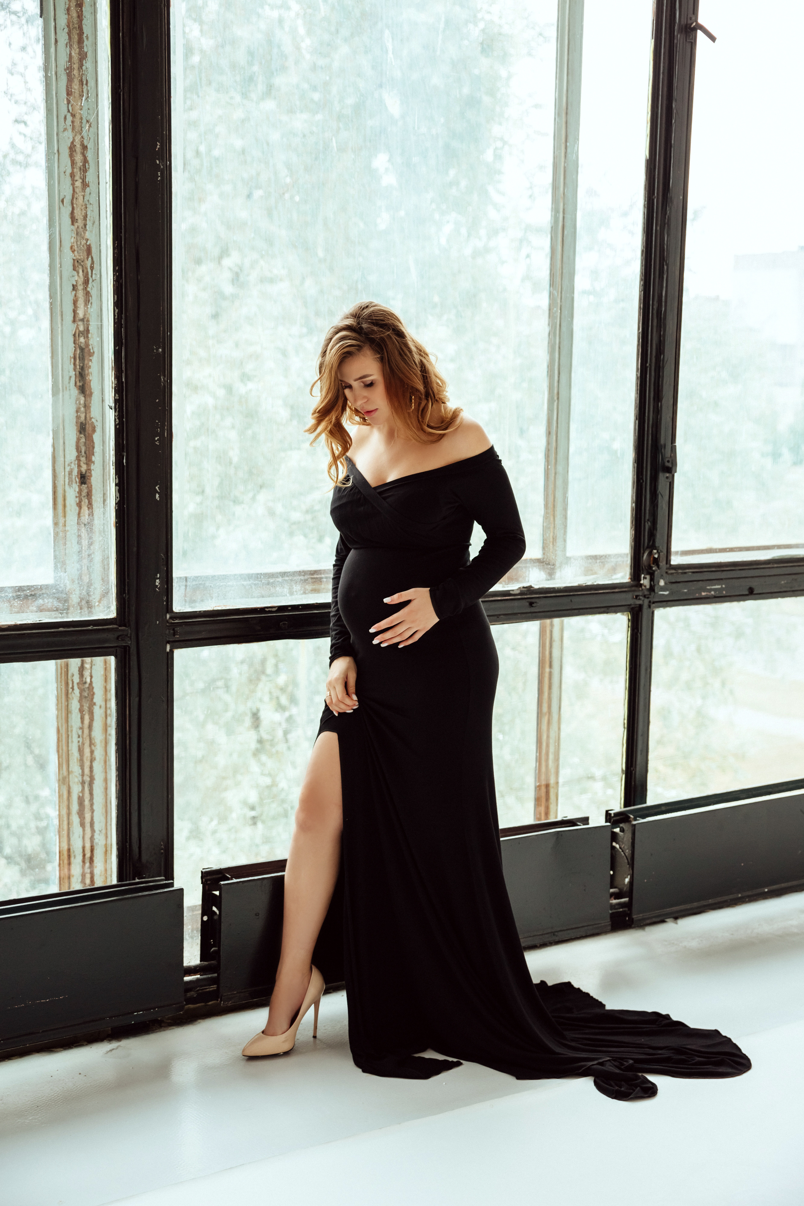 Съемка беременности в студии. Свадебный и семейный фотограф в Витебске Наталья Мамойко