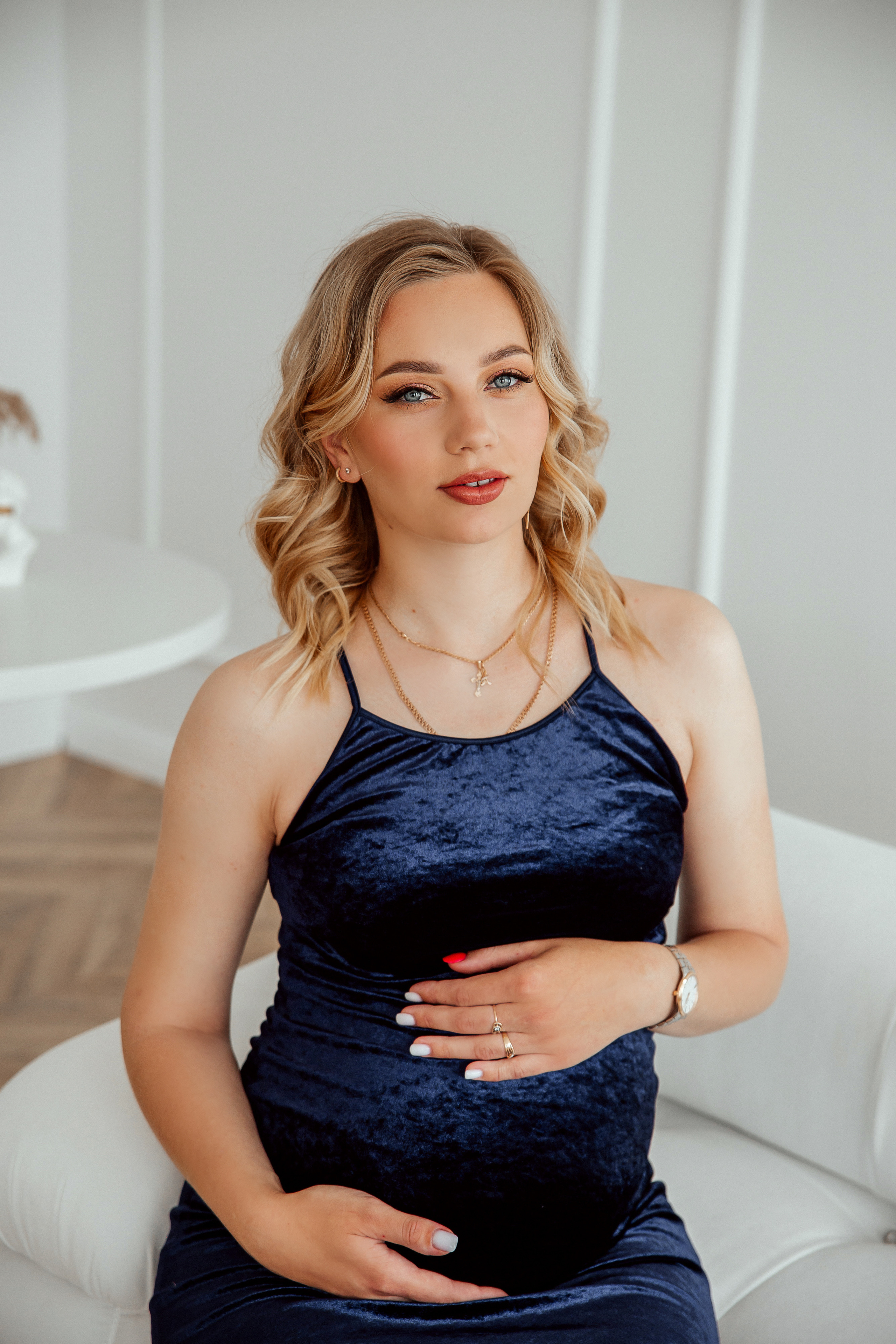 Съемка беременности в студии. Свадебный и семейный фотограф в Витебске Наталья Мамойко