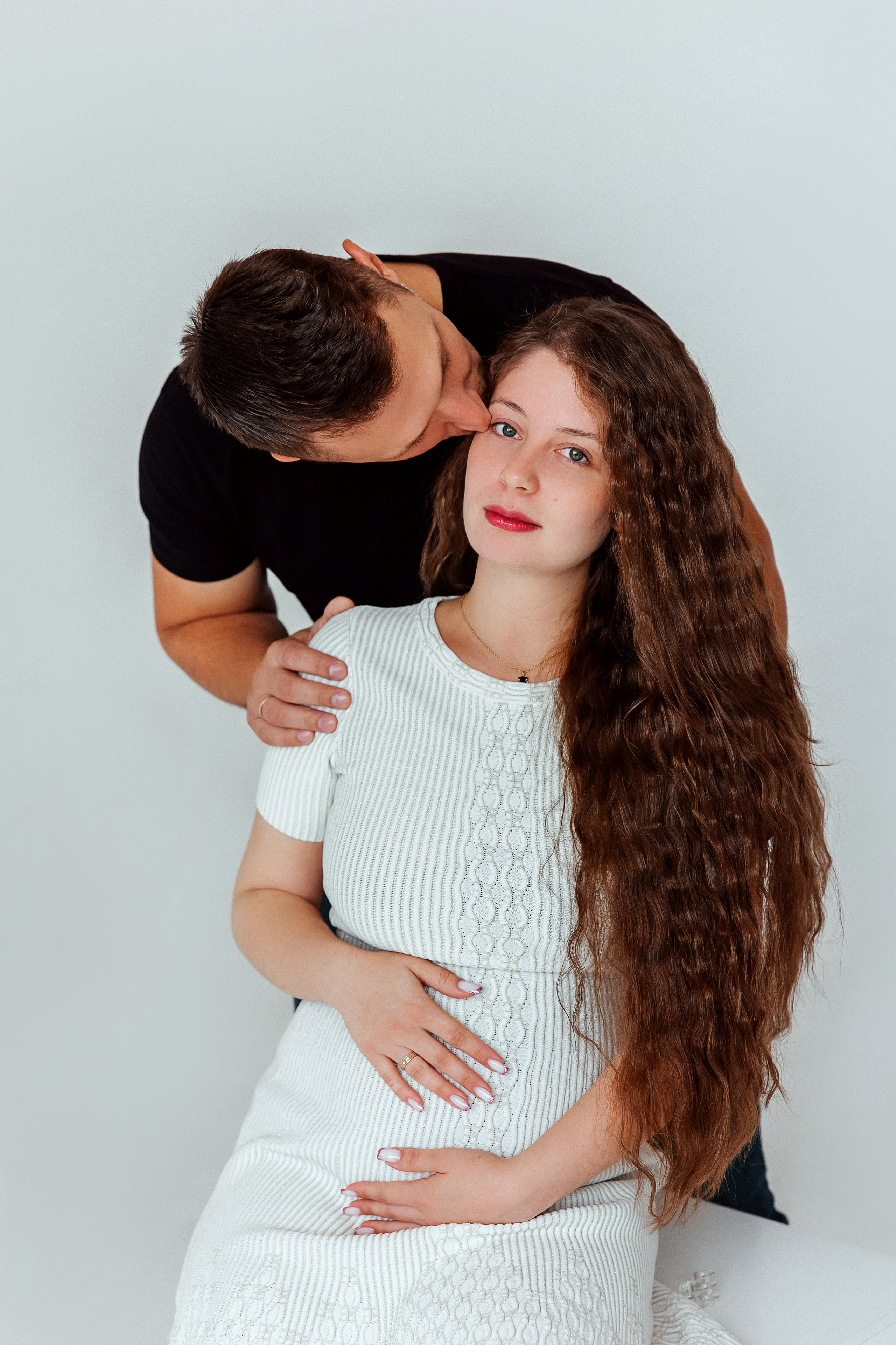 Съемка беременности в студии. Свадебный и семейный фотограф в Витебске Наталья Мамойко