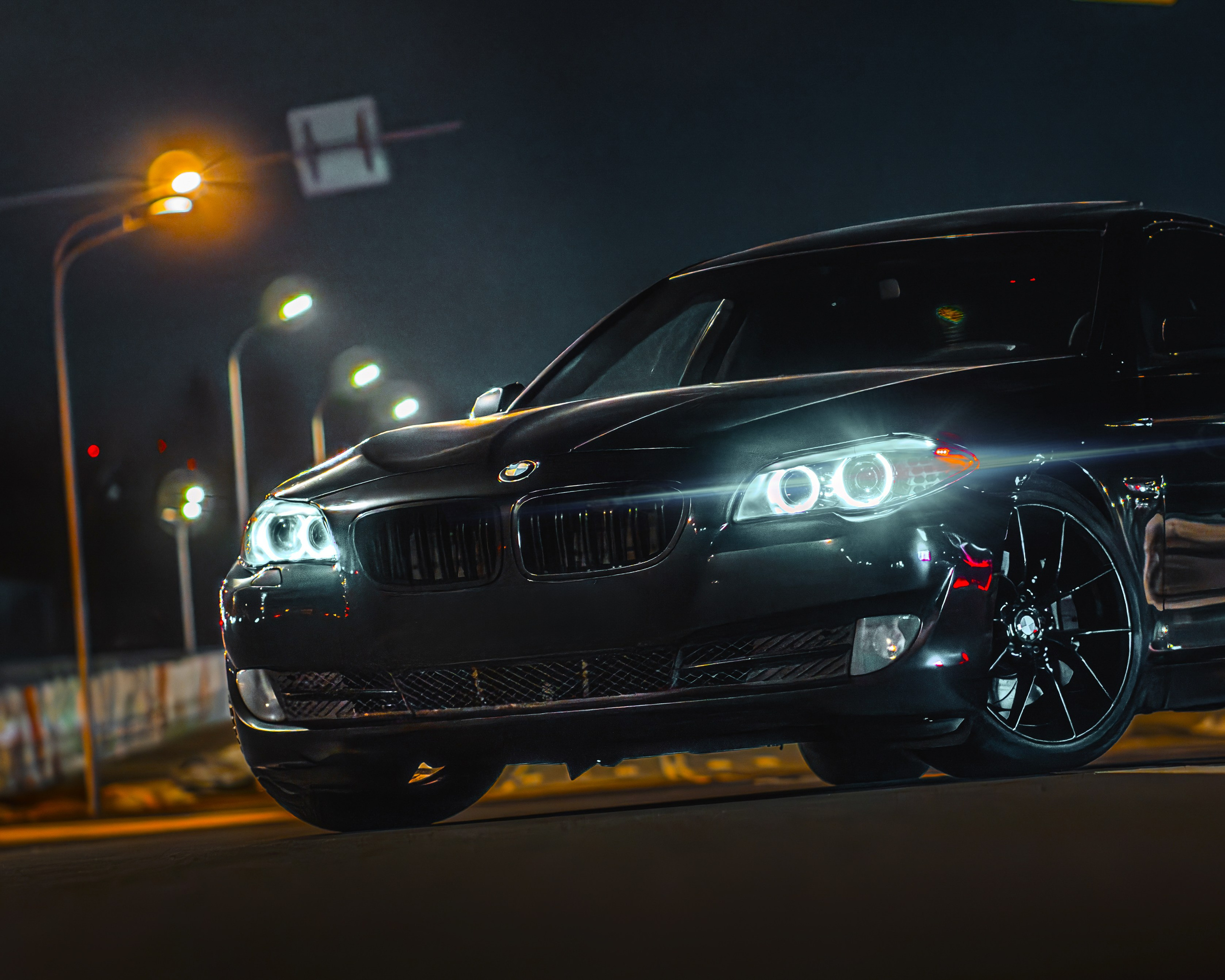 BMW F10 530D. Автомобильный фотограф в Москве