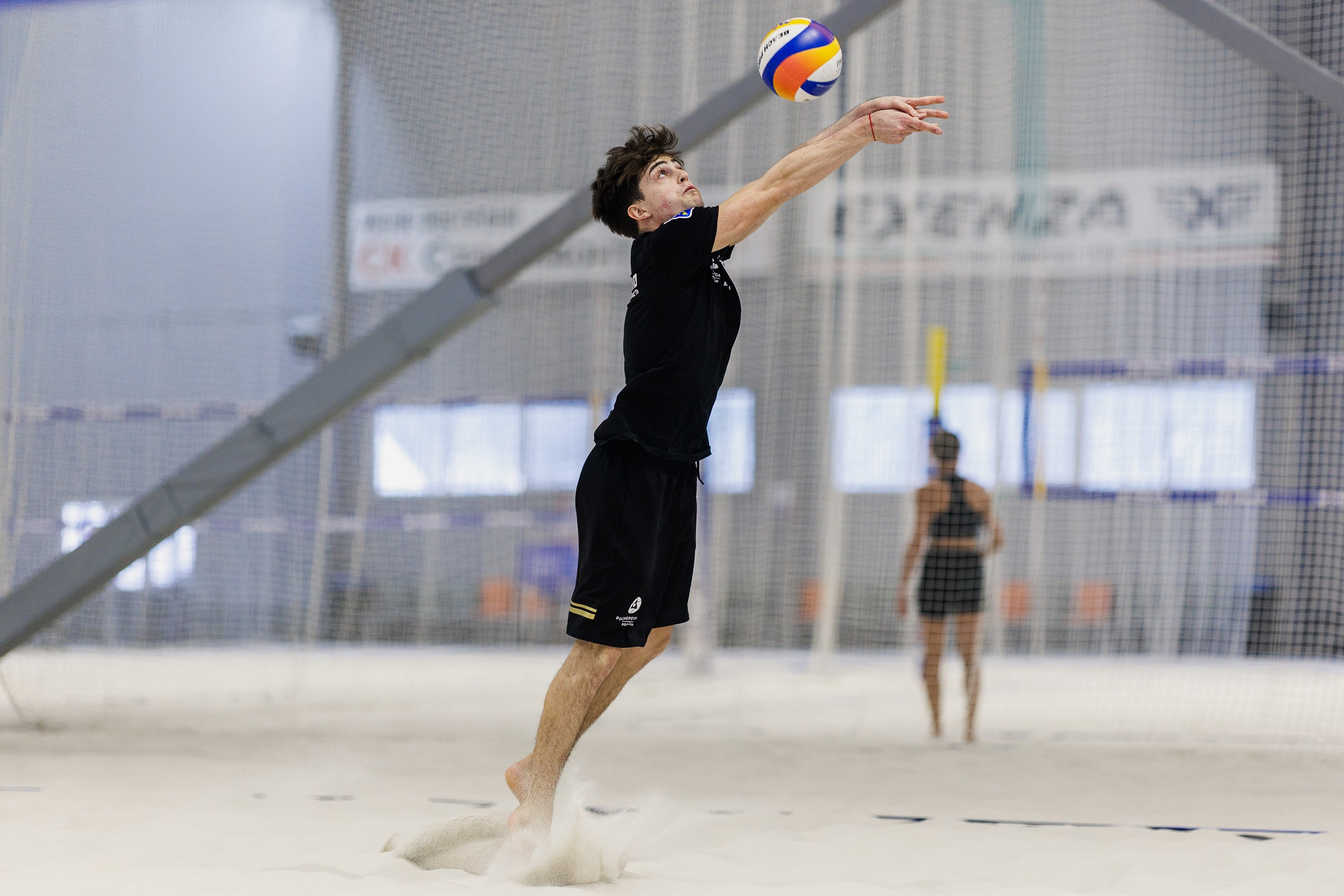 Beach Volleyball Friendly Matches Dynamo-LO — Turkey. Photographer Danil Aykin