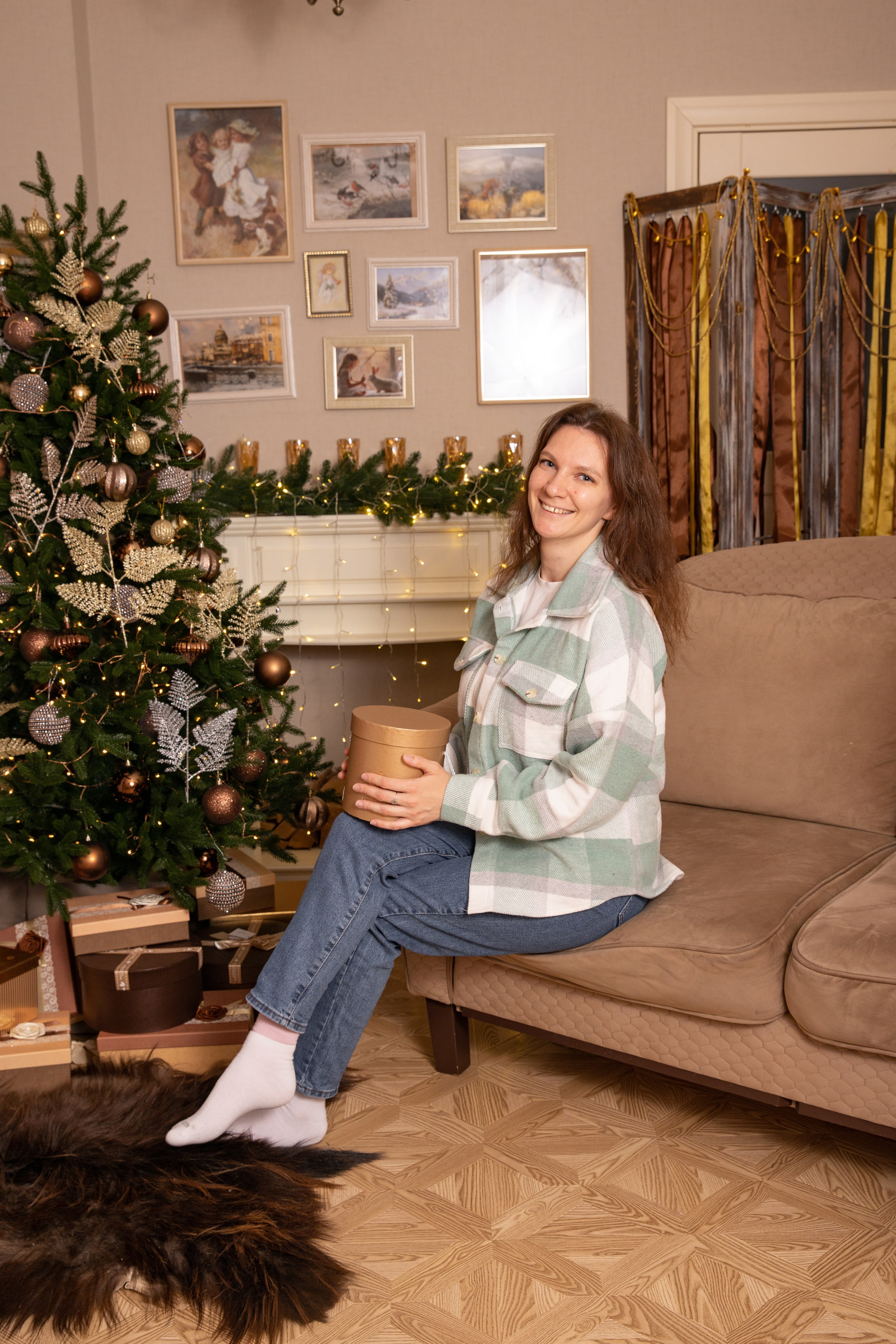 Первые новогодние для Натали. Фотограф в Железнодорожном и Балашихе