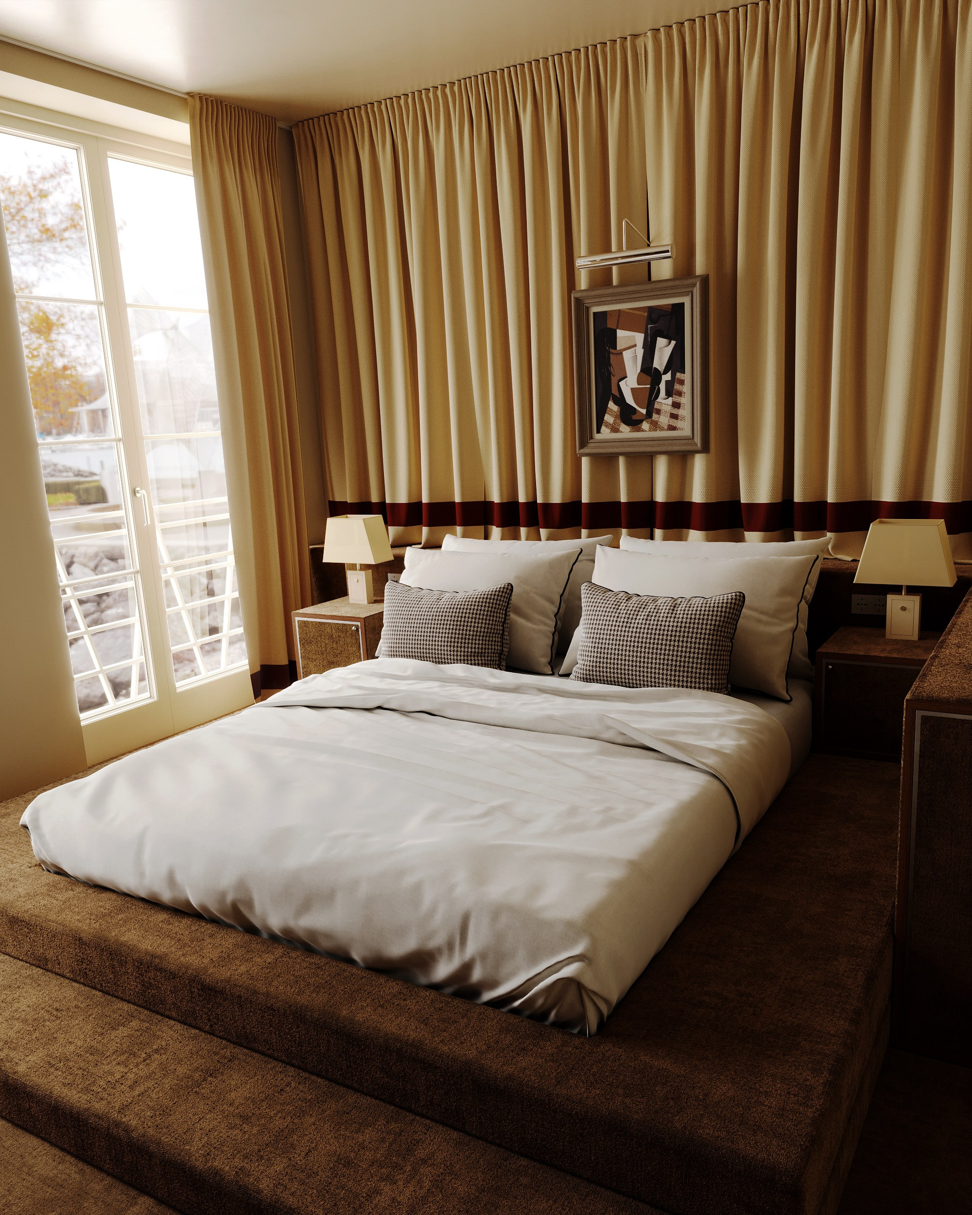 Hotel cinabre | по референсу. 3D визуализатор Екатерина Минакова