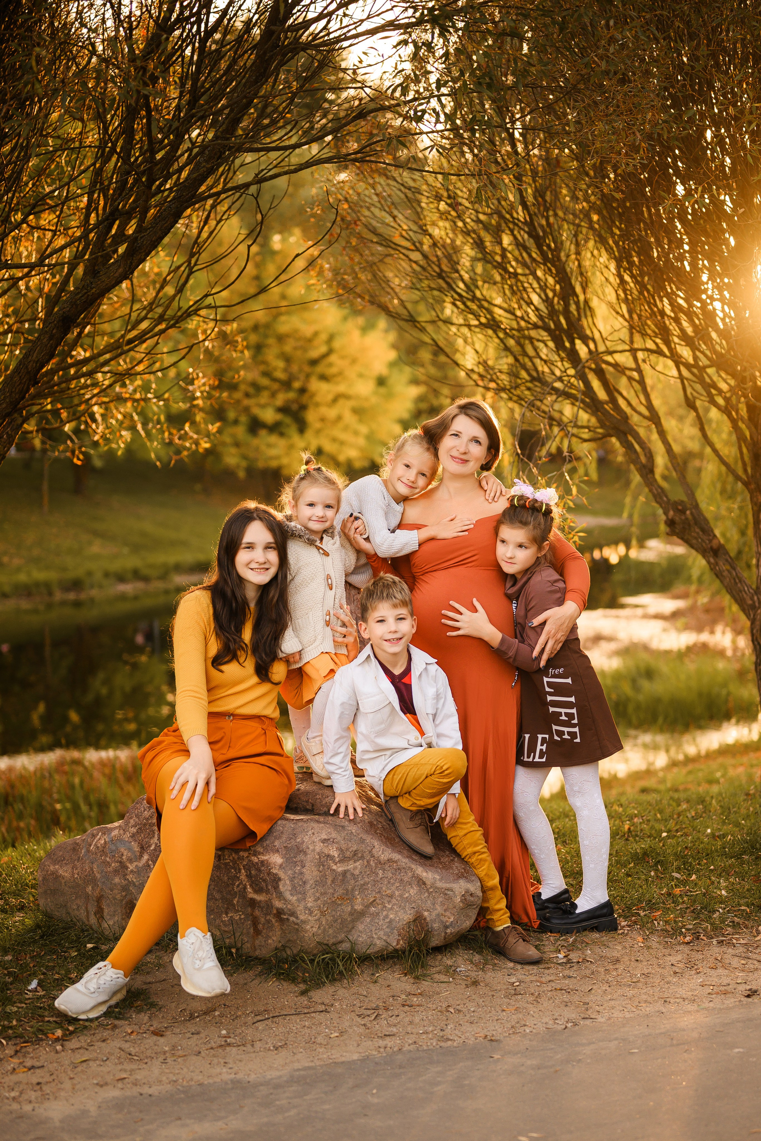 Большая семья Алены. Свадебный и портретный фотограф в Минске Наташа Каракулова