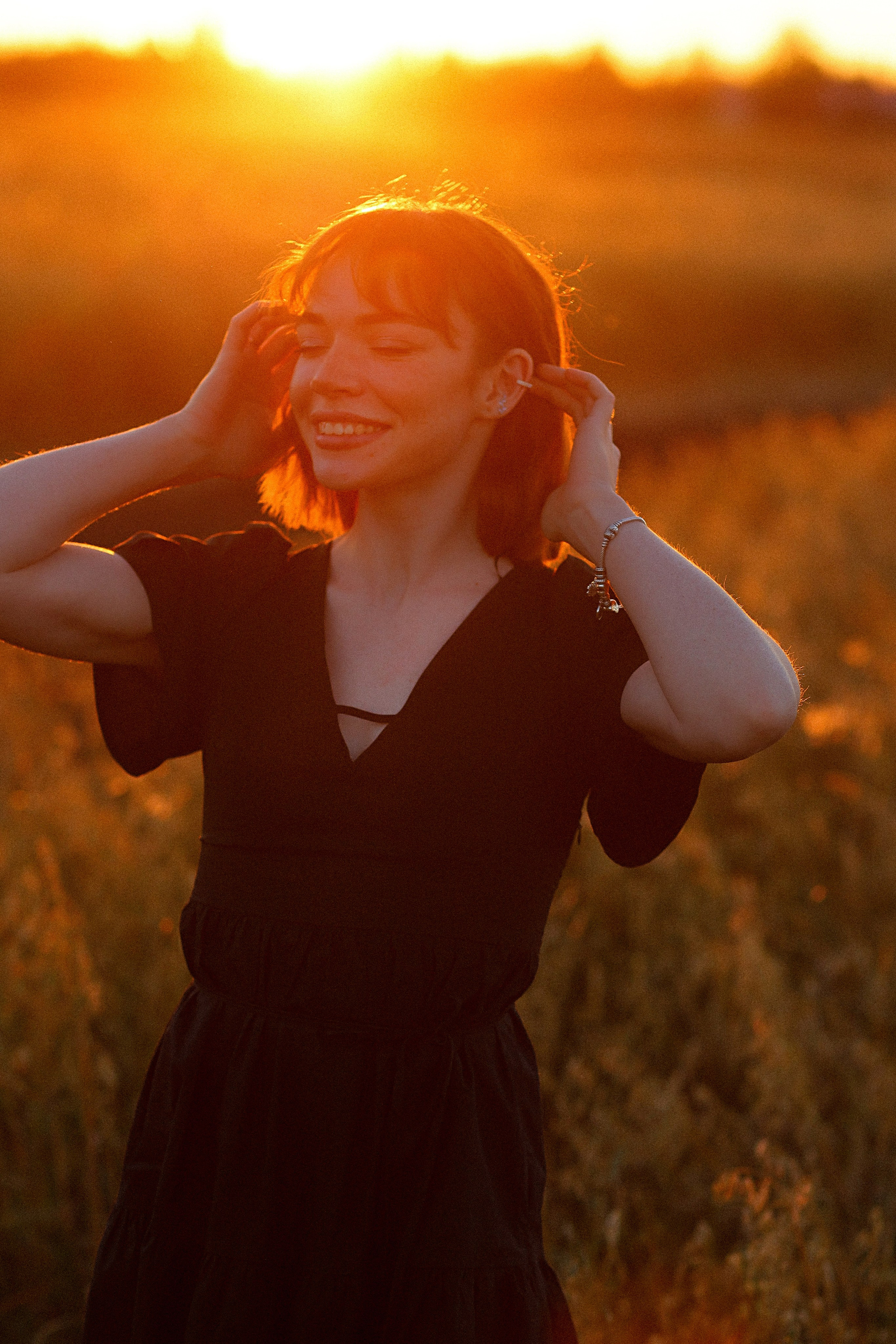 Поле. Семейный фотограф Тюмень, фотограф на роды Салмина Мария