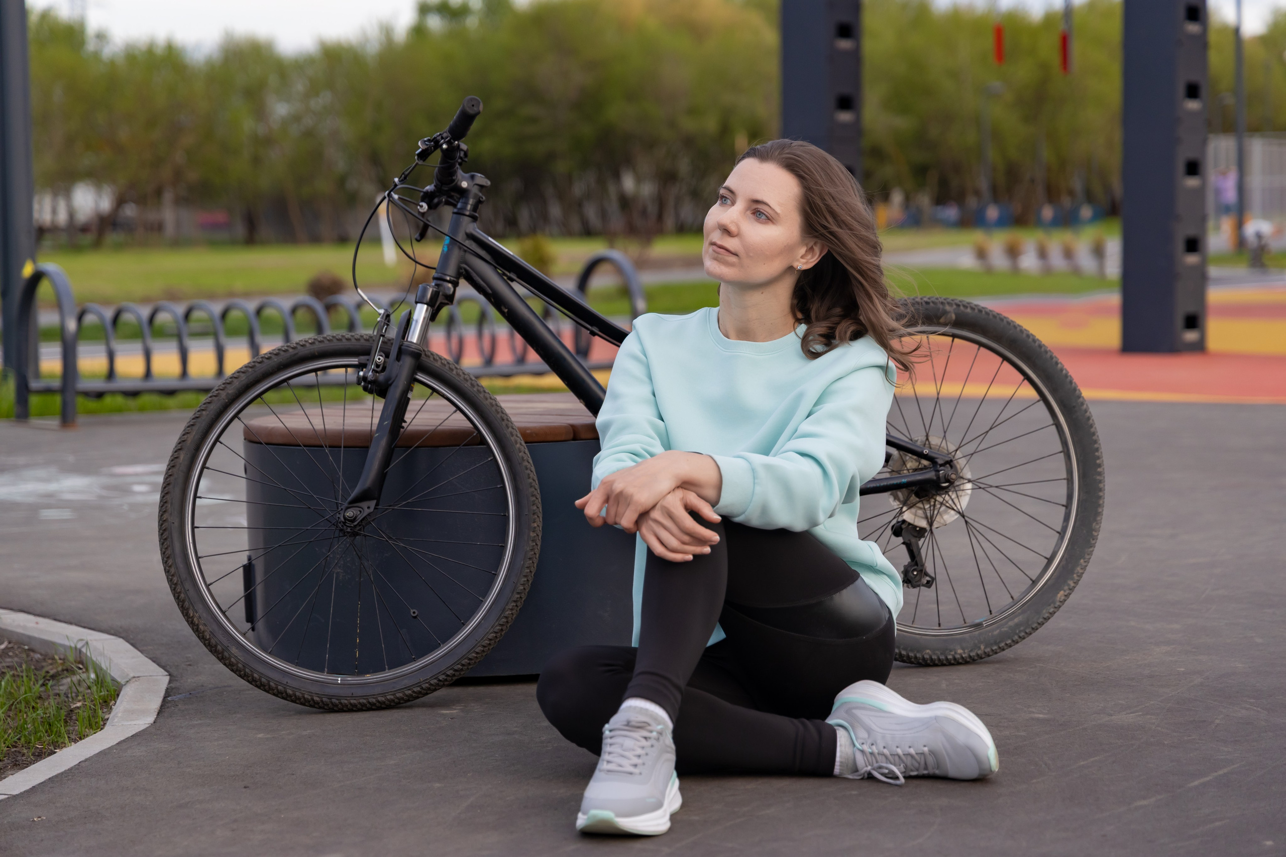 Фотосессия в стиле спорт #2 — Модель Ирина Елисеева. Репортажный, семейный и студийный фотограф в Москве Демин Алексей