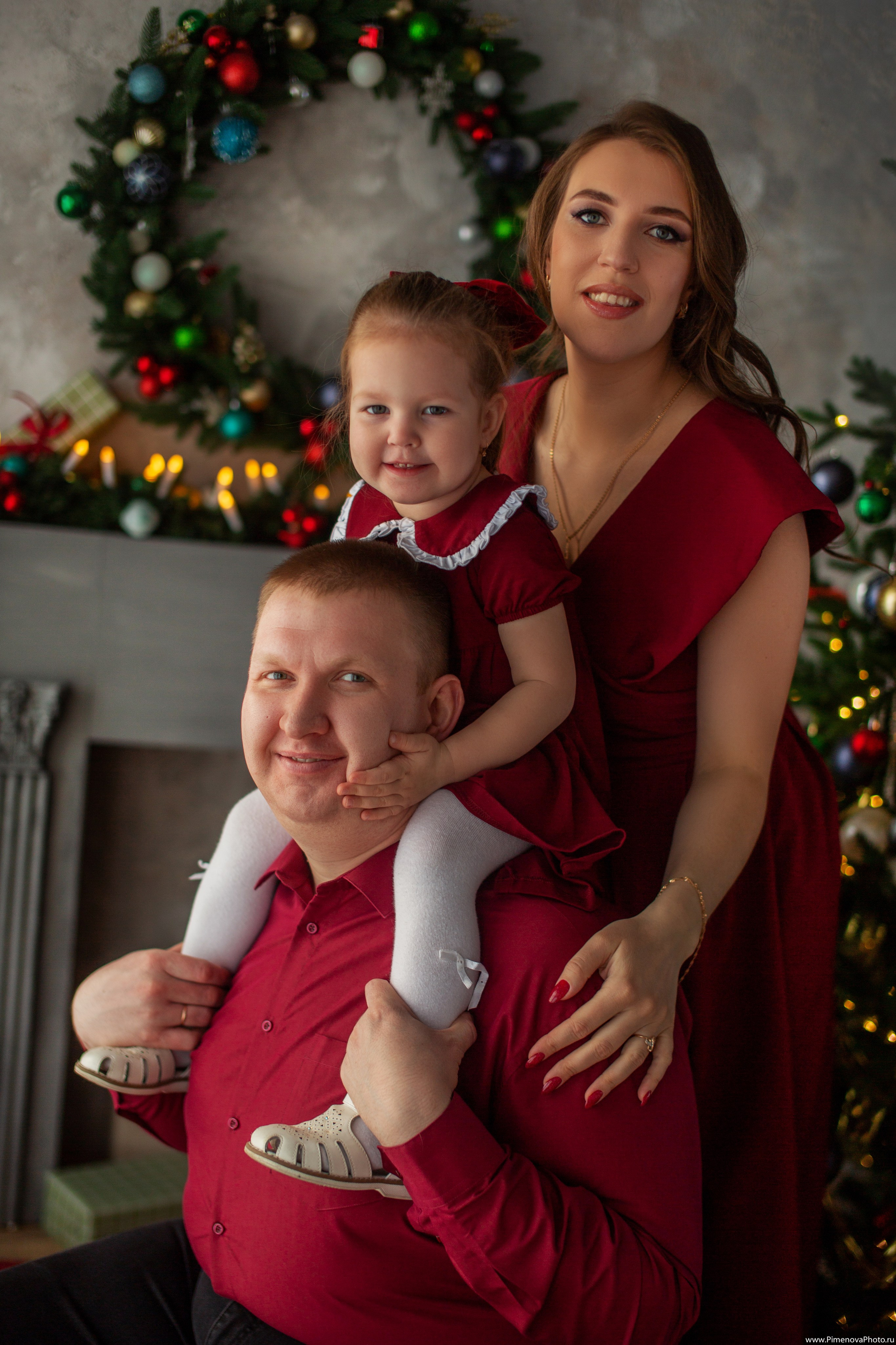Новогодняя сказка Есении, 2024. Семейный и детский фотограф в Петрозаводске