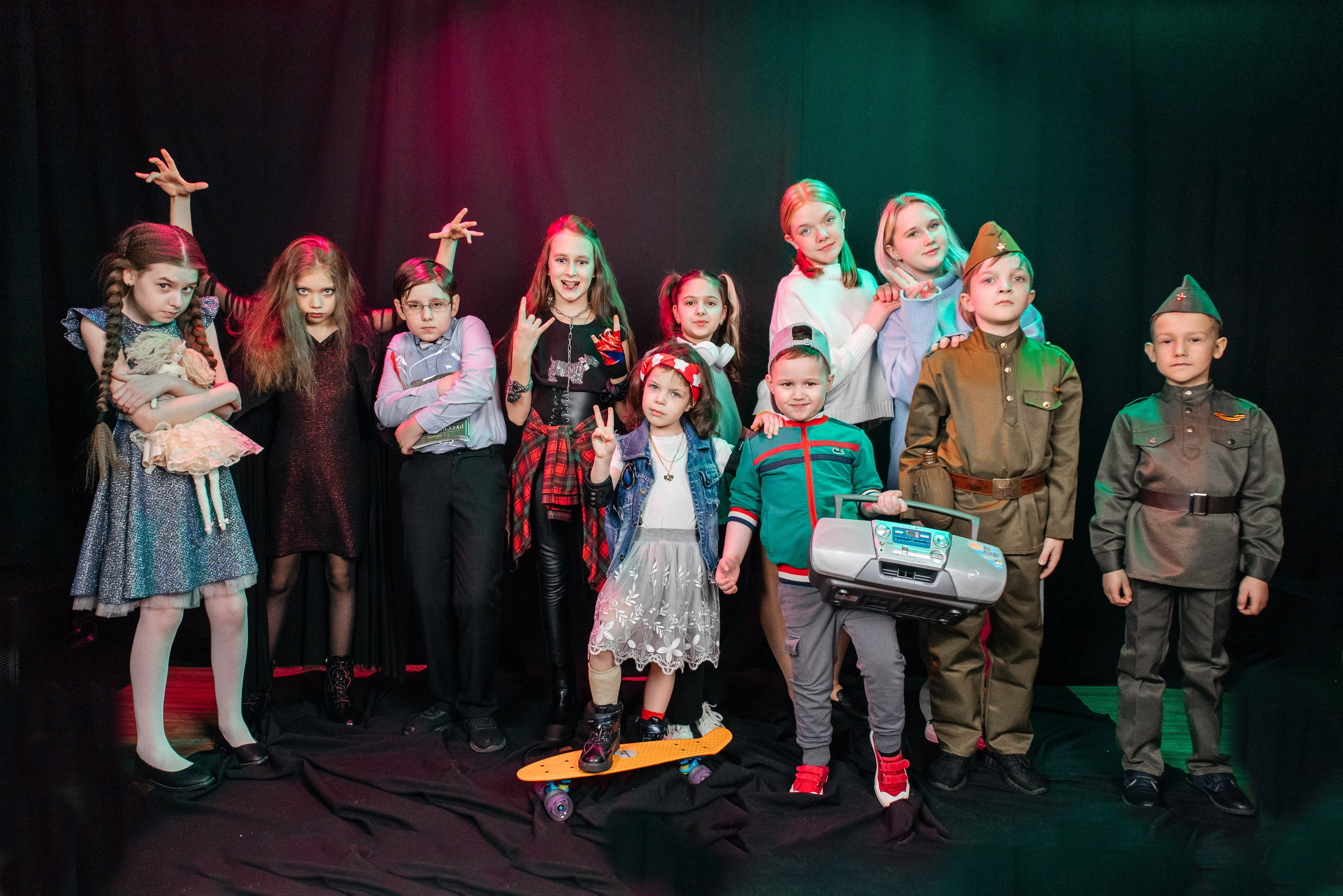 Маленькие актеры. Фотограф Елена Балакина (Челябинск)