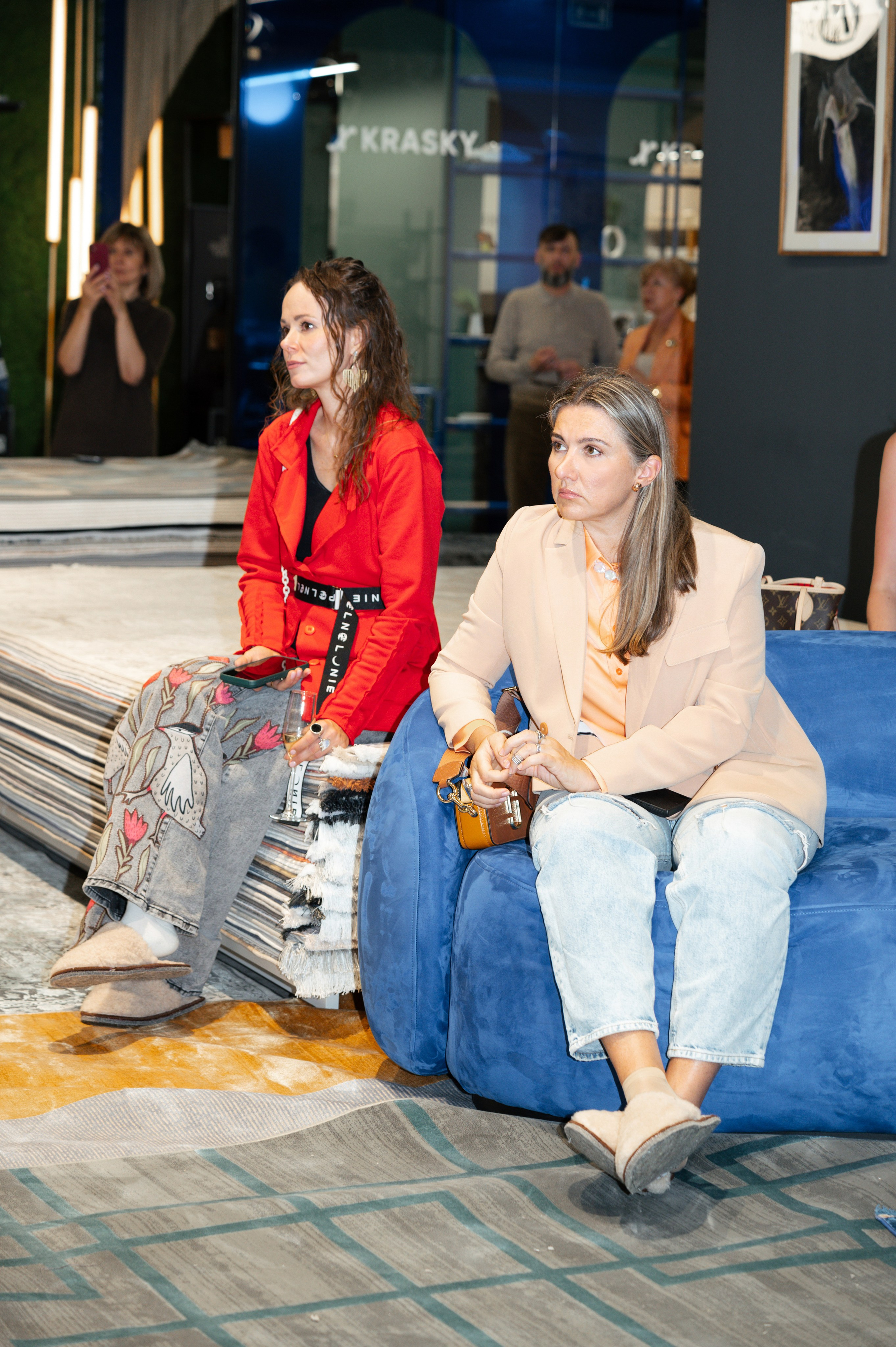 Открытие шоурума KOVROTEKA. Свадебный и семейный фотограф в Домодедово и Москве Юлия Курзаева