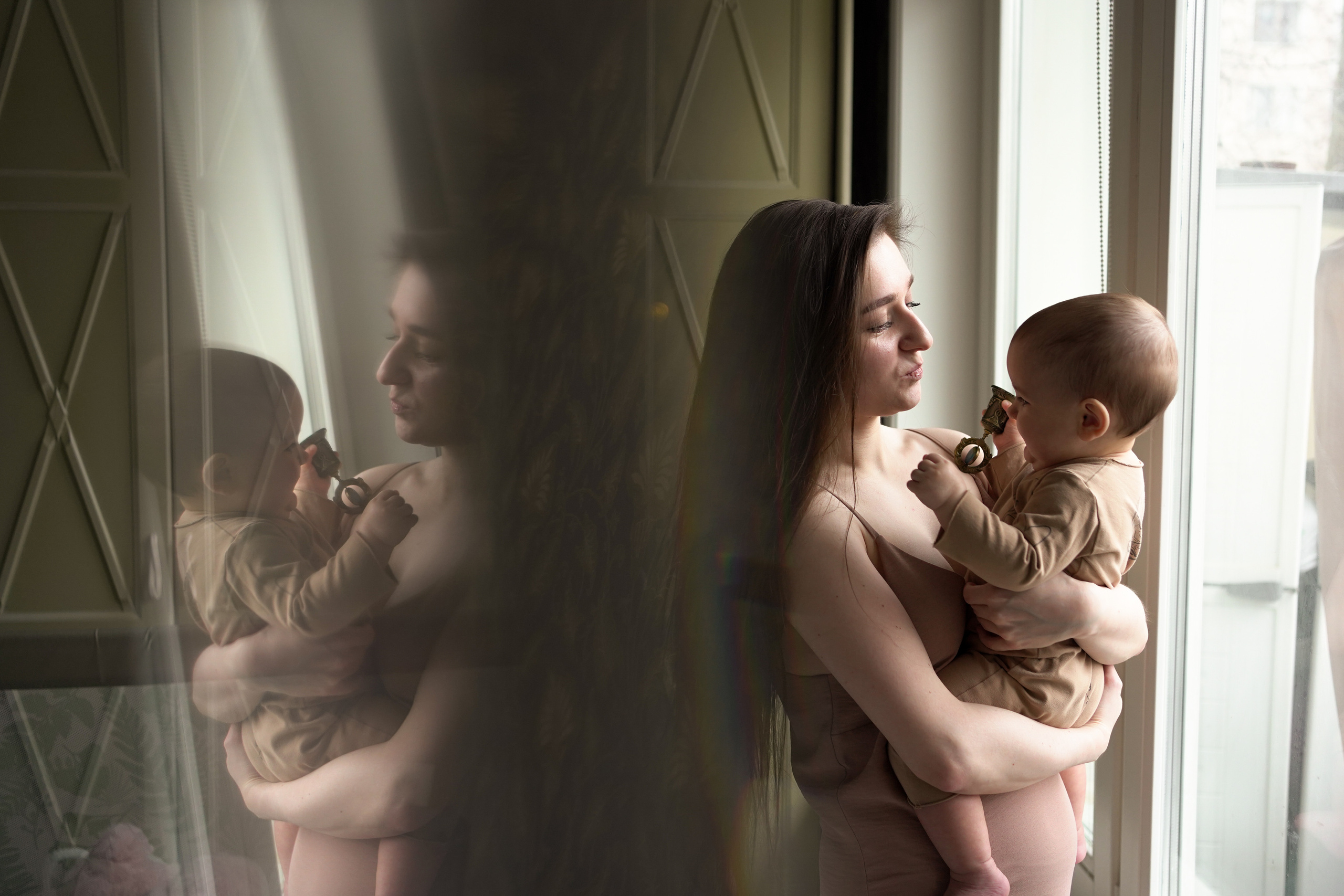 Тася и Тара. Фотограф грудного вскармливания в Москве Екатерина