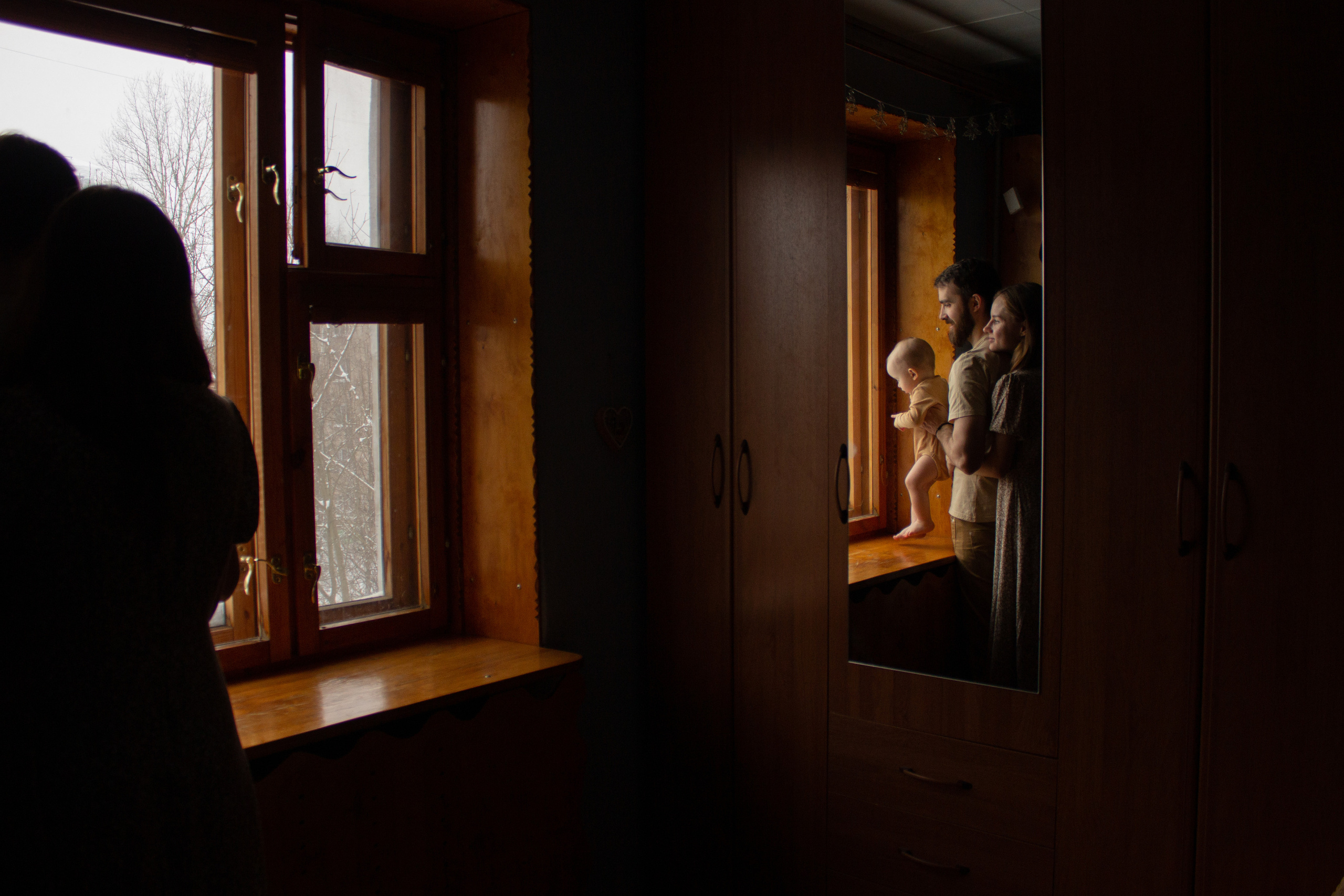 Екатерина, Андрей и Родион. Фотограф грудного вскармливания в Москве Екатерина