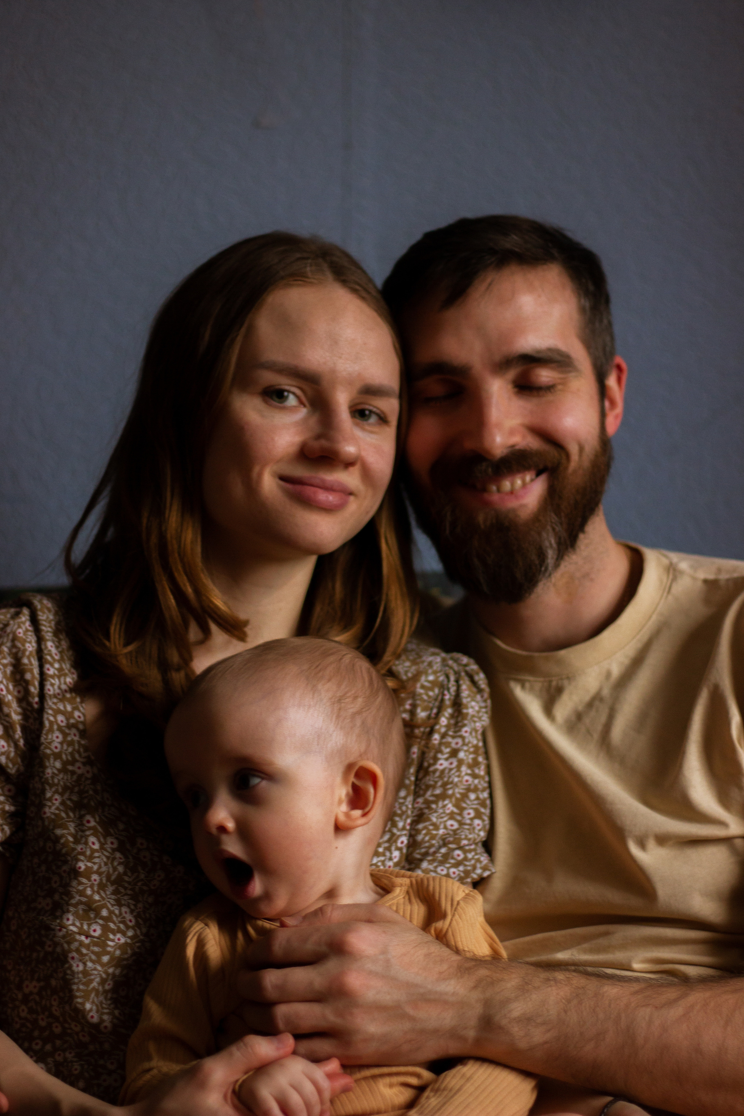Екатерина, Андрей и Родион. Фотограф грудного вскармливания в Москве Екатерина