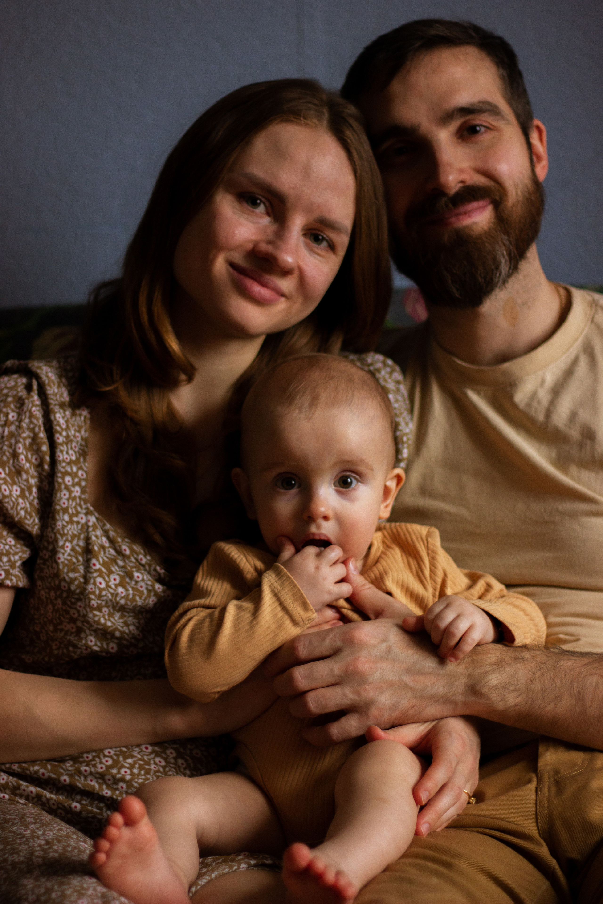 Екатерина, Андрей и Родион. Фотограф грудного вскармливания в Москве Екатерина