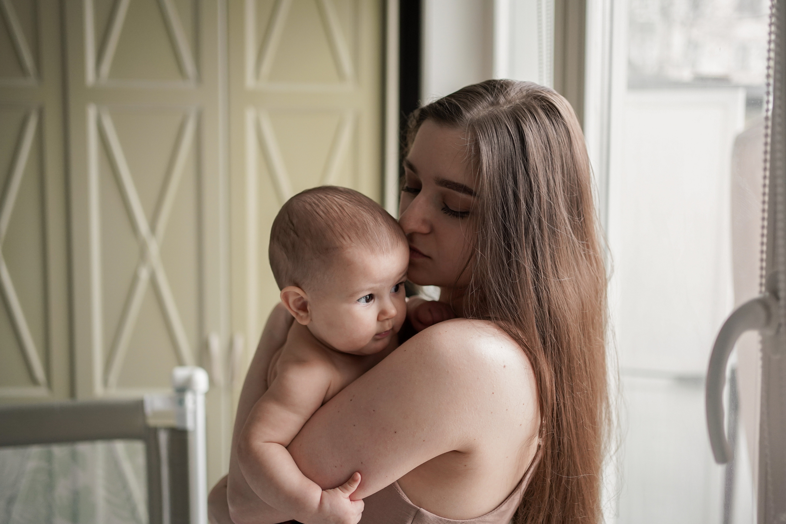 Тася и Тара. Фотограф грудного вскармливания в Москве Екатерина