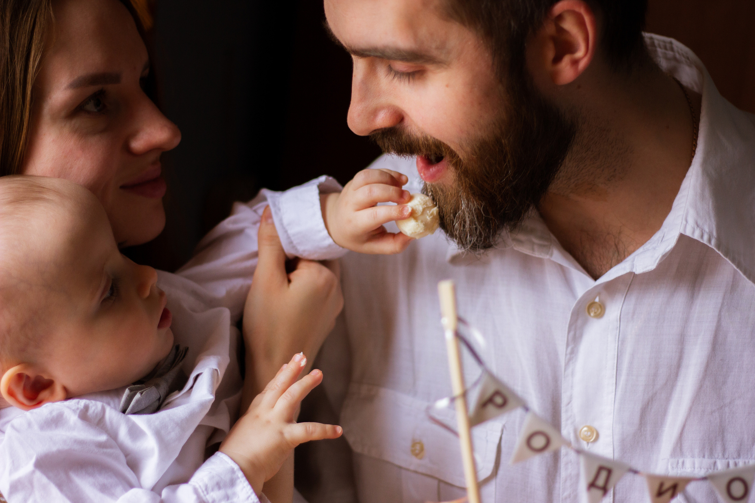 Екатерина, Андрей и Родион. Фотограф грудного вскармливания в Москве Екатерина