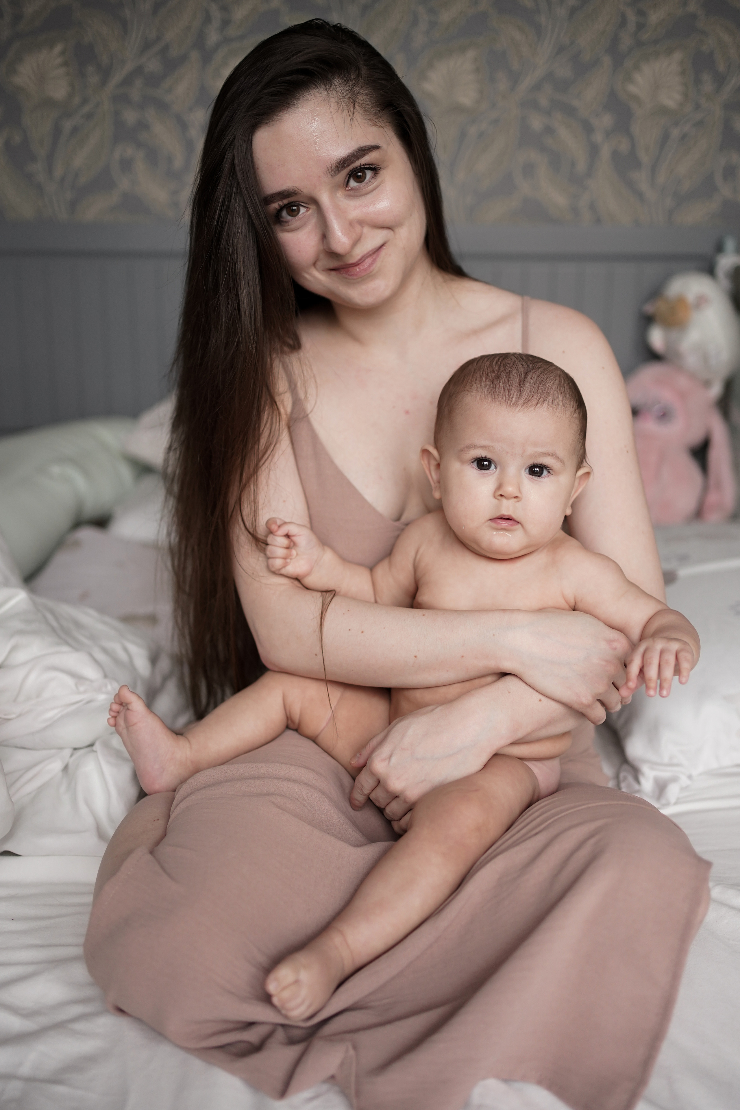 Тася и Тара. Фотограф грудного вскармливания в Москве Екатерина