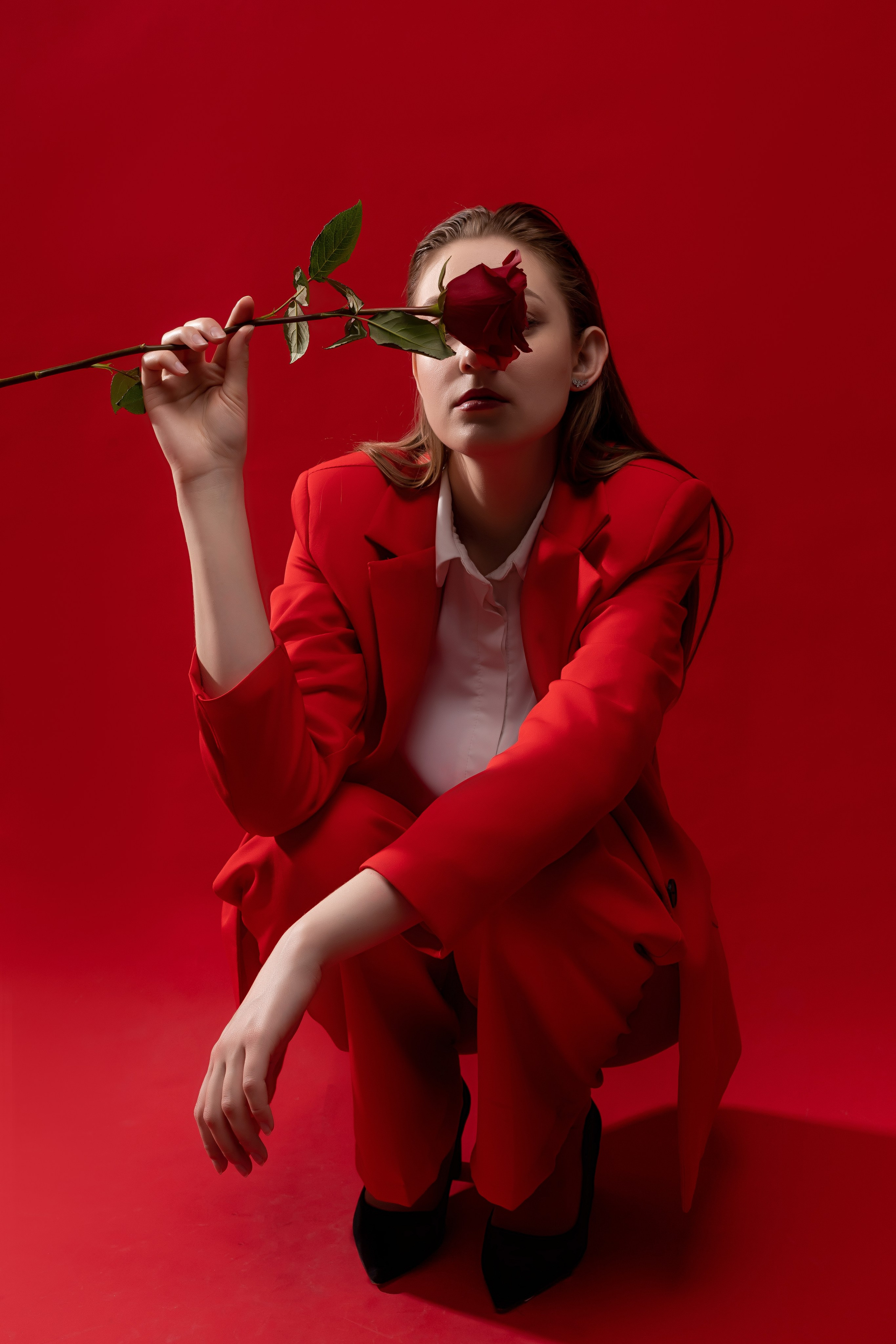 Красное на красном🌹. Семейный фотограф в Саратове Элоиза Ляпина