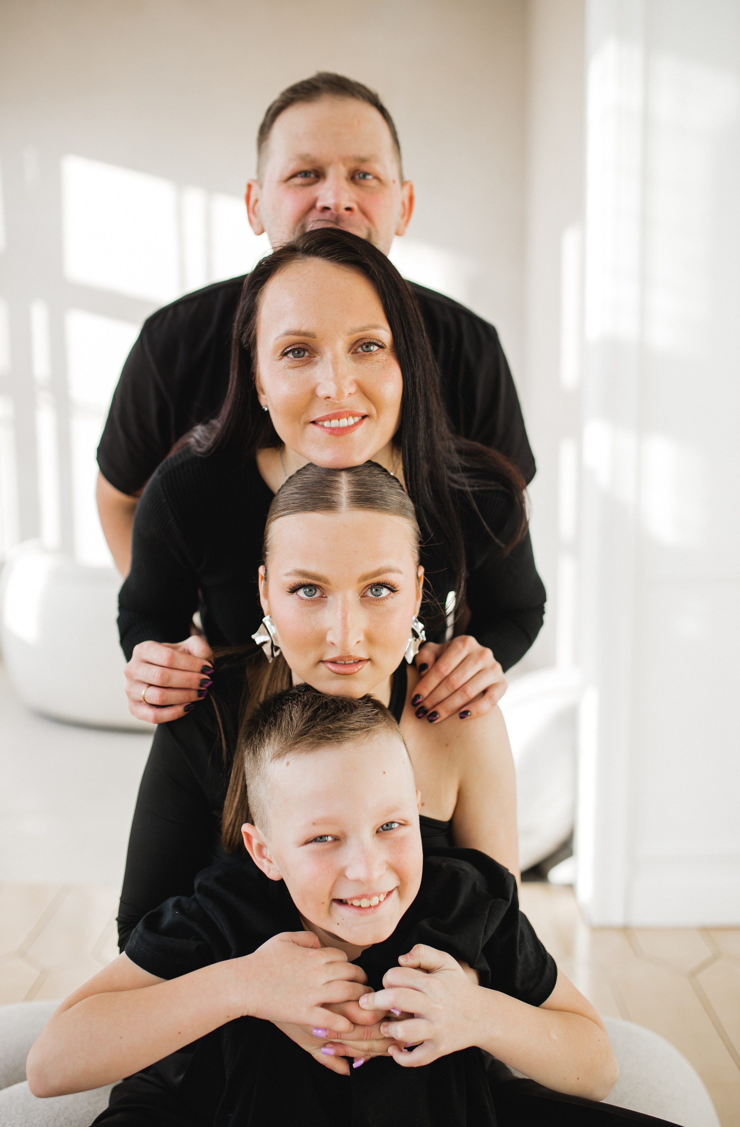 Ксения и ее родители. Семейный и свадебный фотограф в Екатеринбурге Орлова Ирина