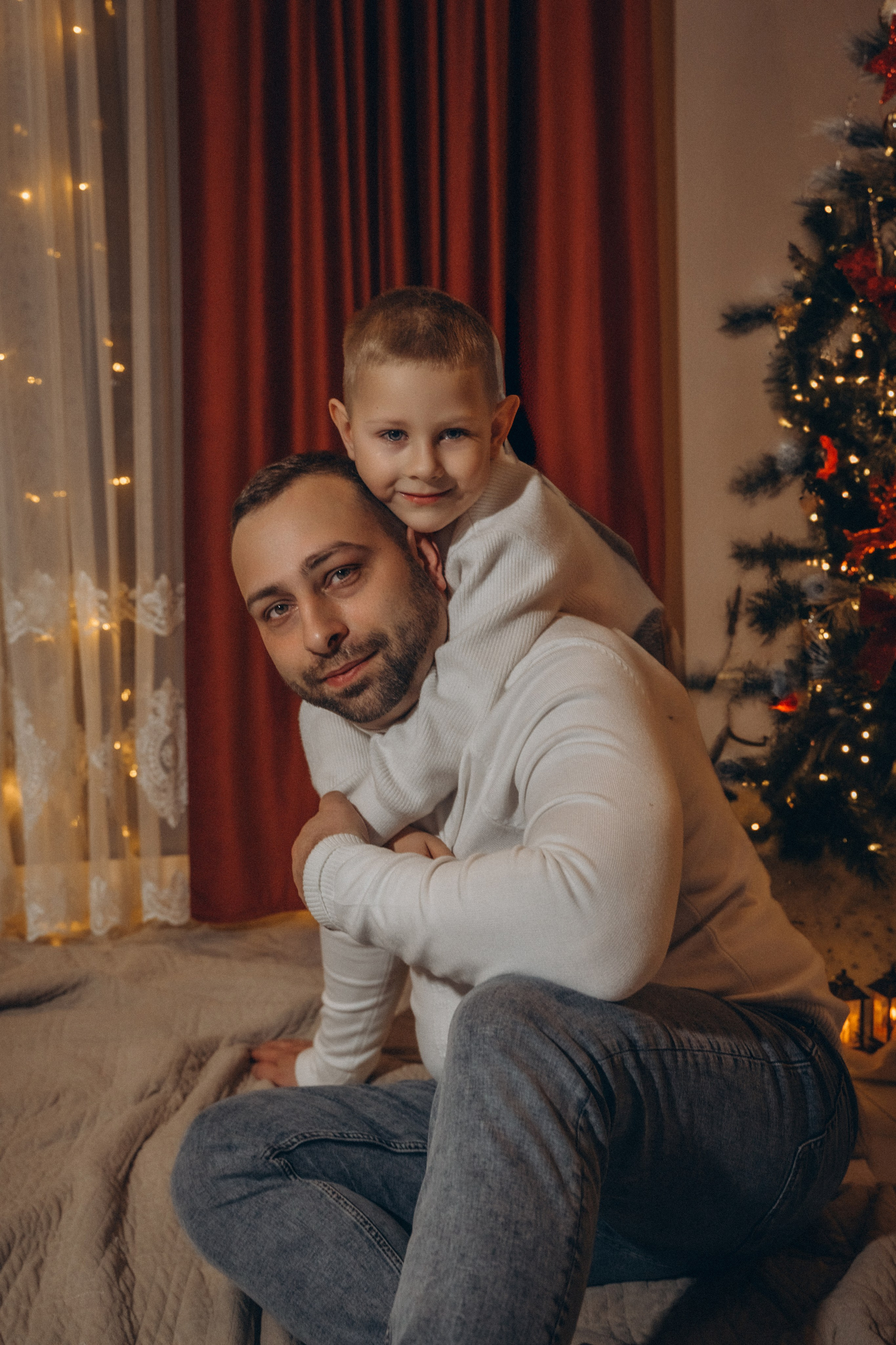 Семья Киприяновы, Новый год дома. Семейный фотограф в Белгороде Амелина Алина