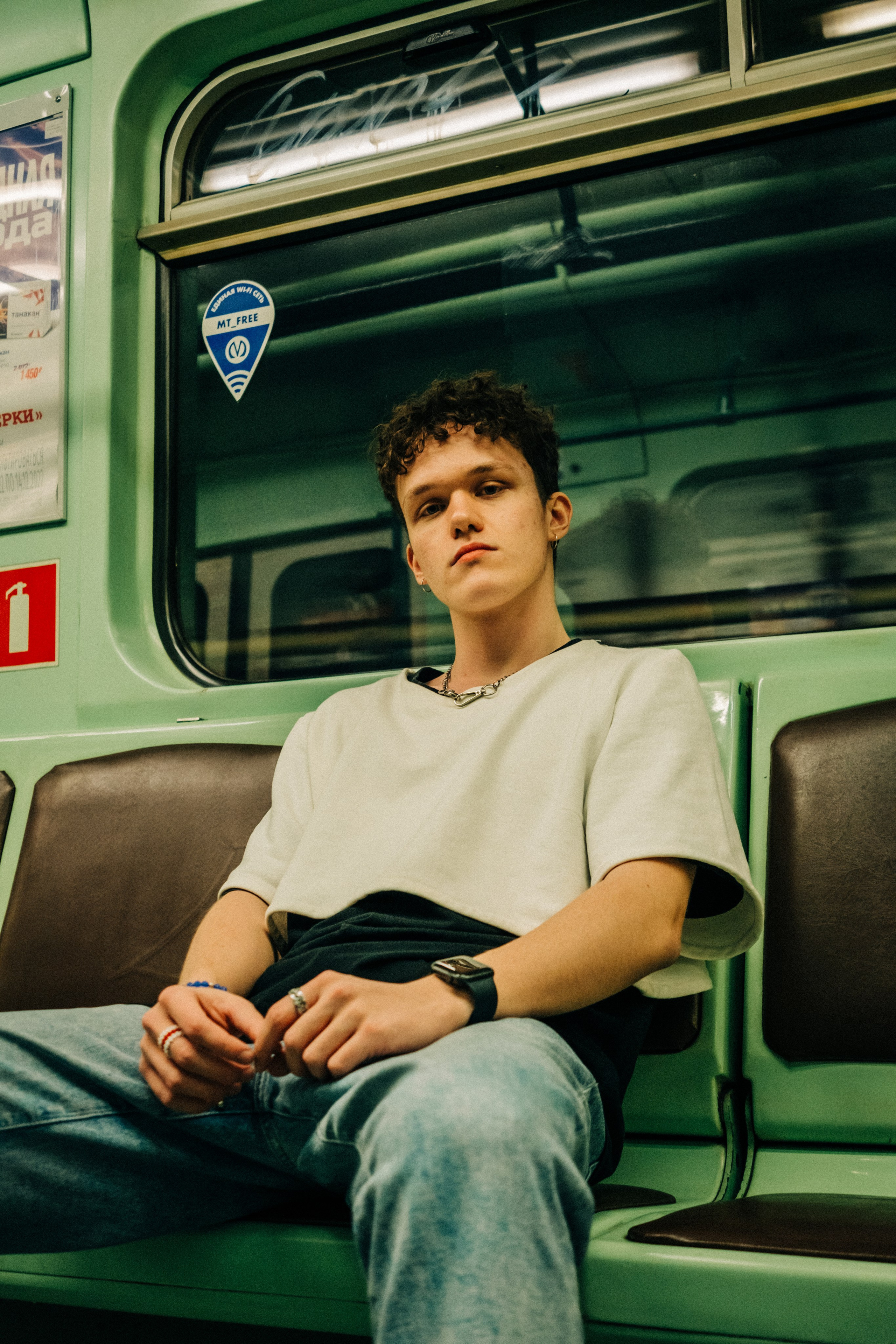 Никита. Съёмка в метро. Lickord